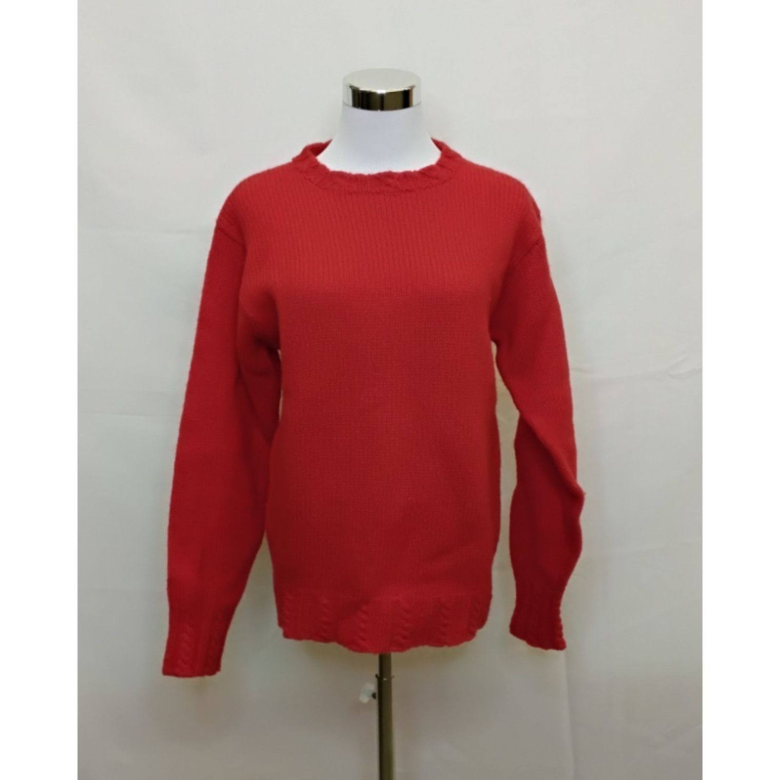 Lauren Ralph Lauren Ralph Lauren Sweater Women's S Red 100% Wool Vintage 1990's Size S / US 4 / IT 40 - 2 Thumbnail