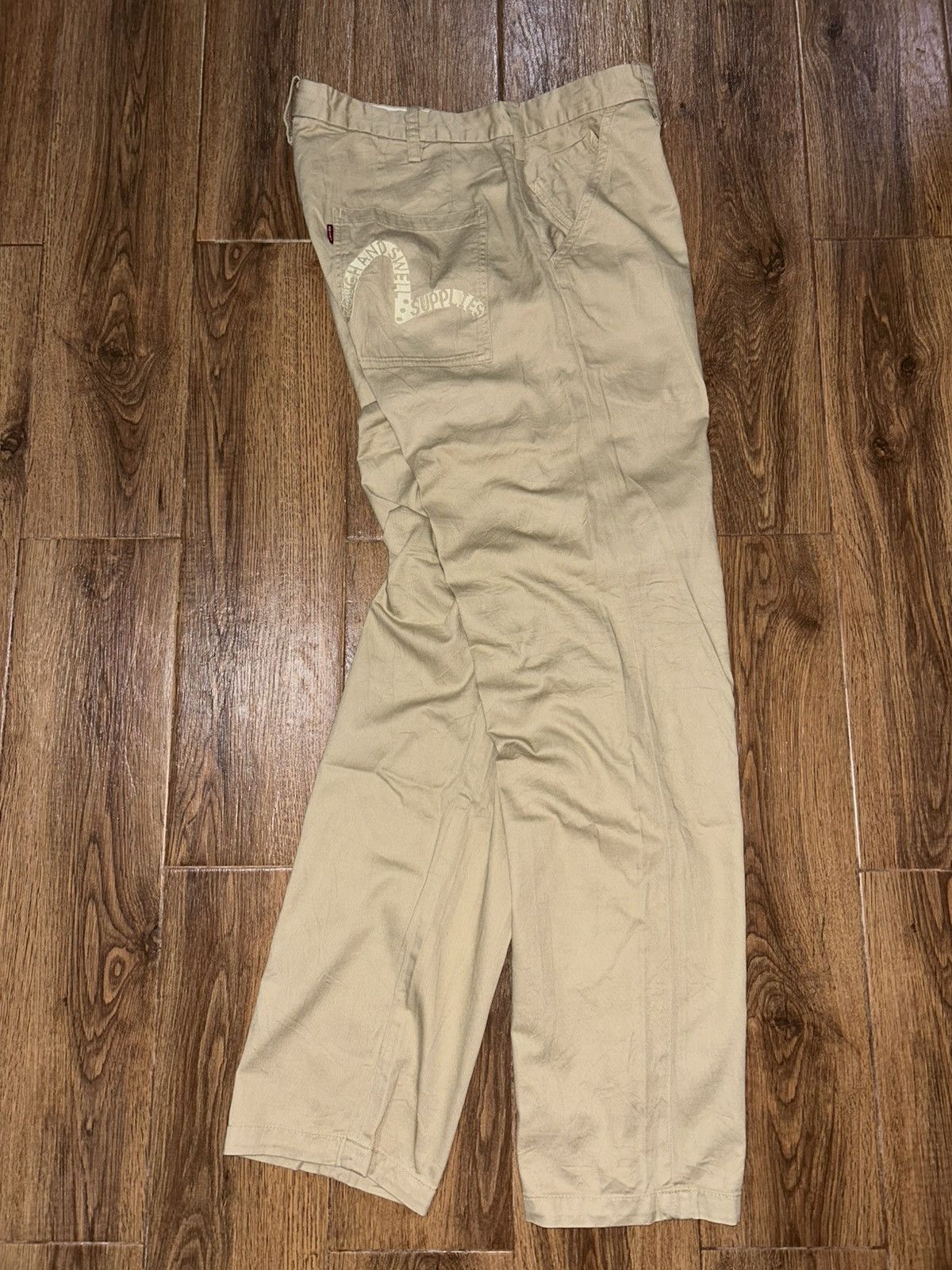 Evisu Evisu Rough and Swell Supplies Seagull Embroidery Pants Size US 32 / EU 48 - 2 Thumbnail