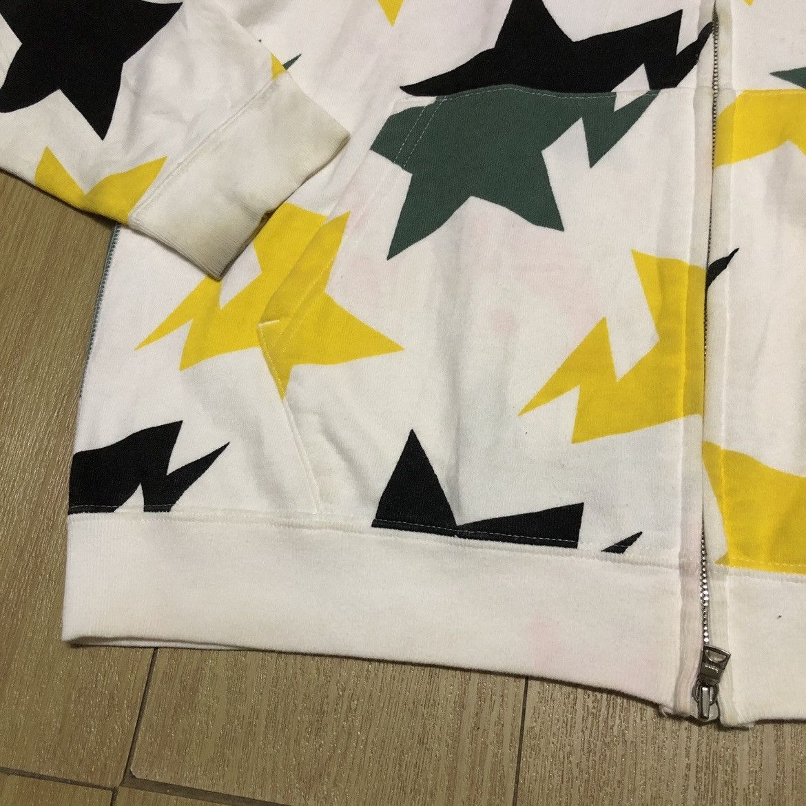 Kumamoto Sta Pattern Full Zip Hoodie