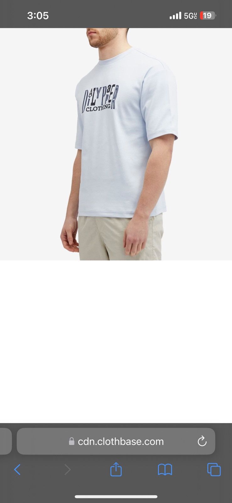 Daily Paper × Designer Daily Paper United Type Boxy Shirt Blue Embroidered Sz S Size US S / EU 44-46 / 1 - 10 Thumbnail
