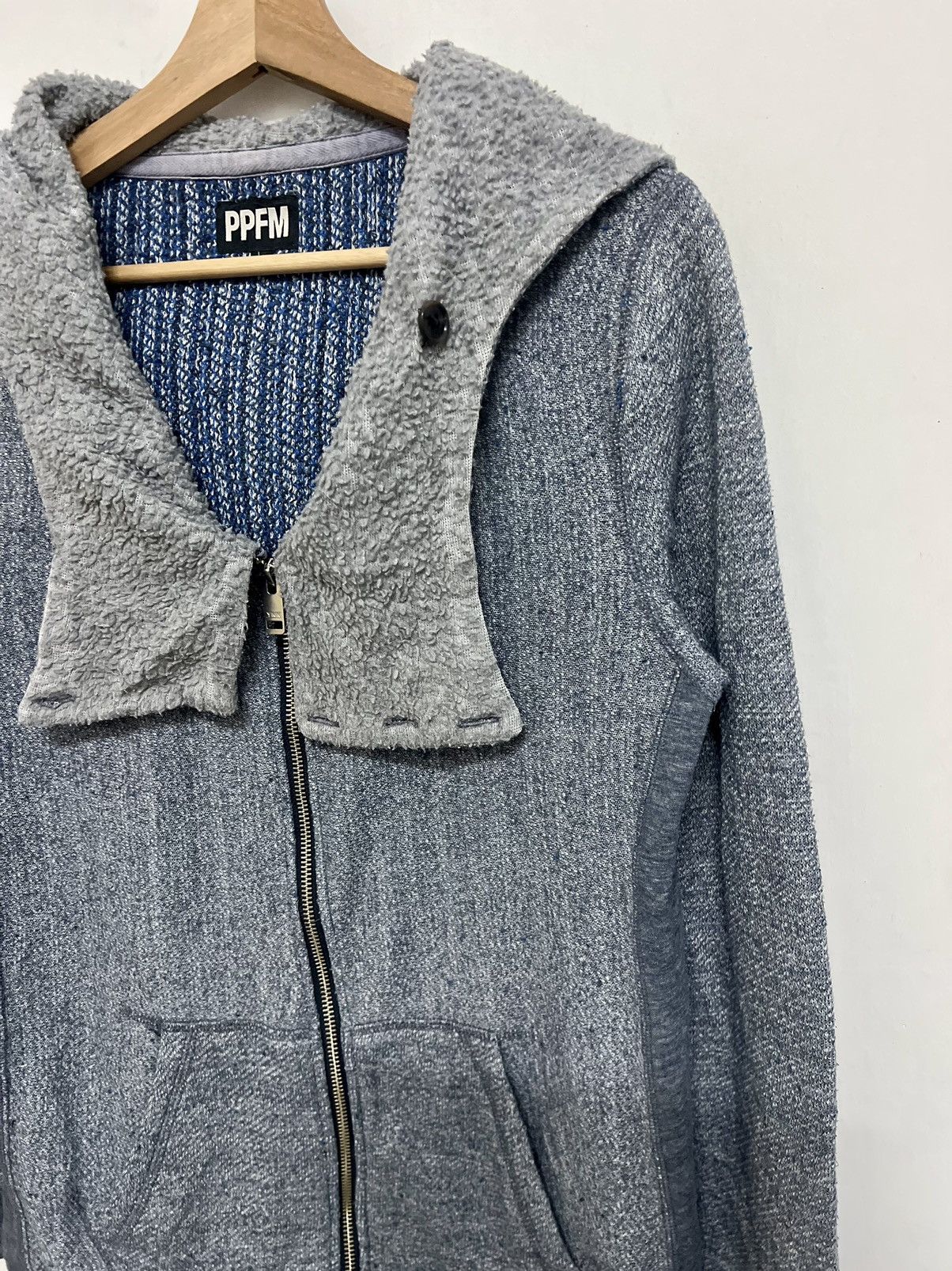 PPFM VINTAGE PPFM OVERSIZE ZIP UP HOODIE Size US L / EU 52-54 / 3 - 4 Thumbnail