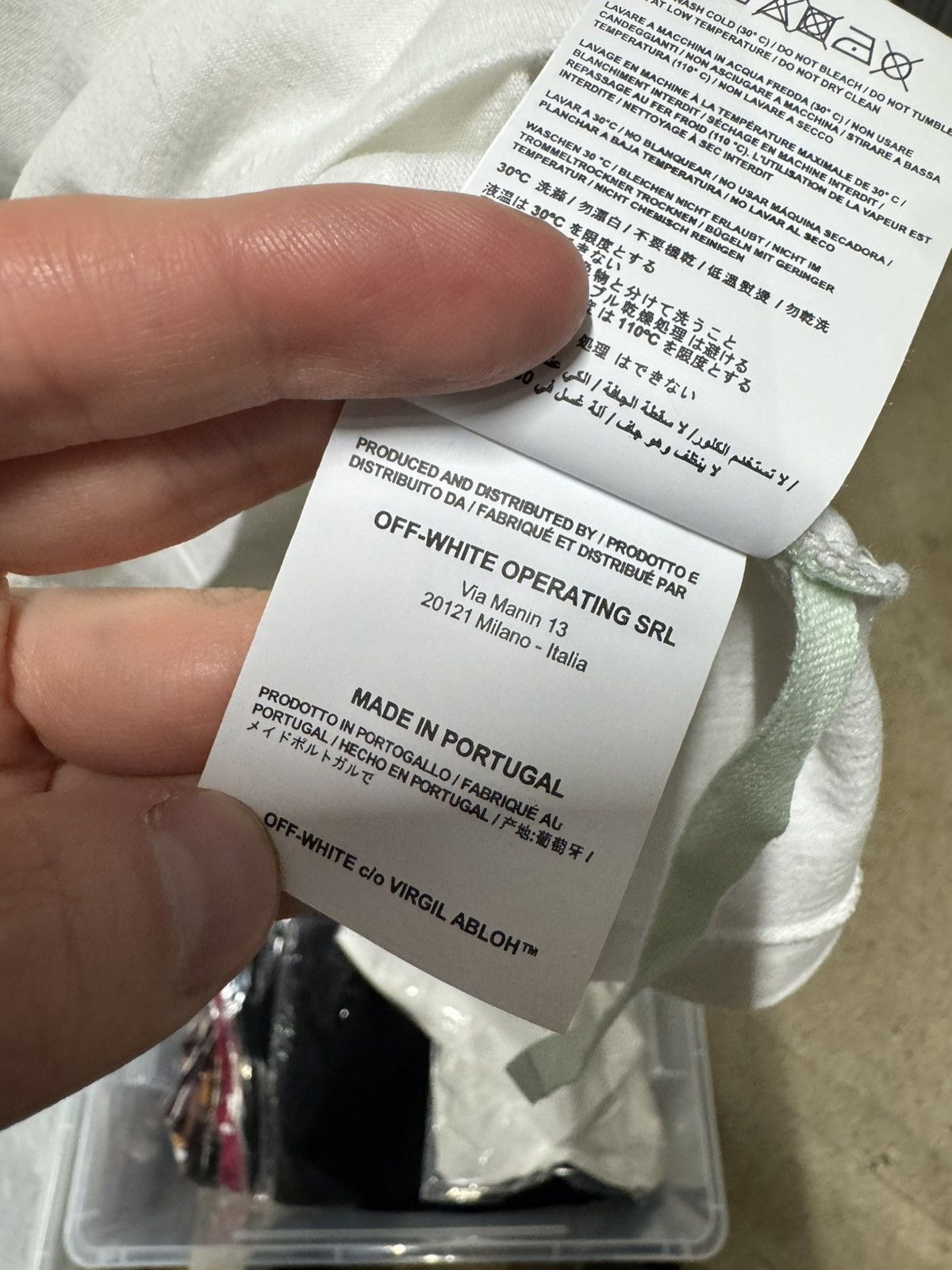 Off-White Off-White Logo T-Shirt NEW 500$ Size US XS / EU 42 / 0 - 6 Thumbnail