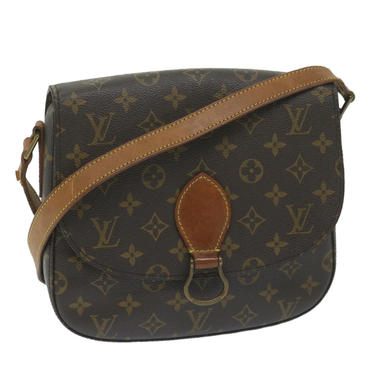 Louis Vuitton Saint Cloud Brown Canvas Shoulder Bag (Pre-Owned) Size ONE SIZE - 1 Thumbnail