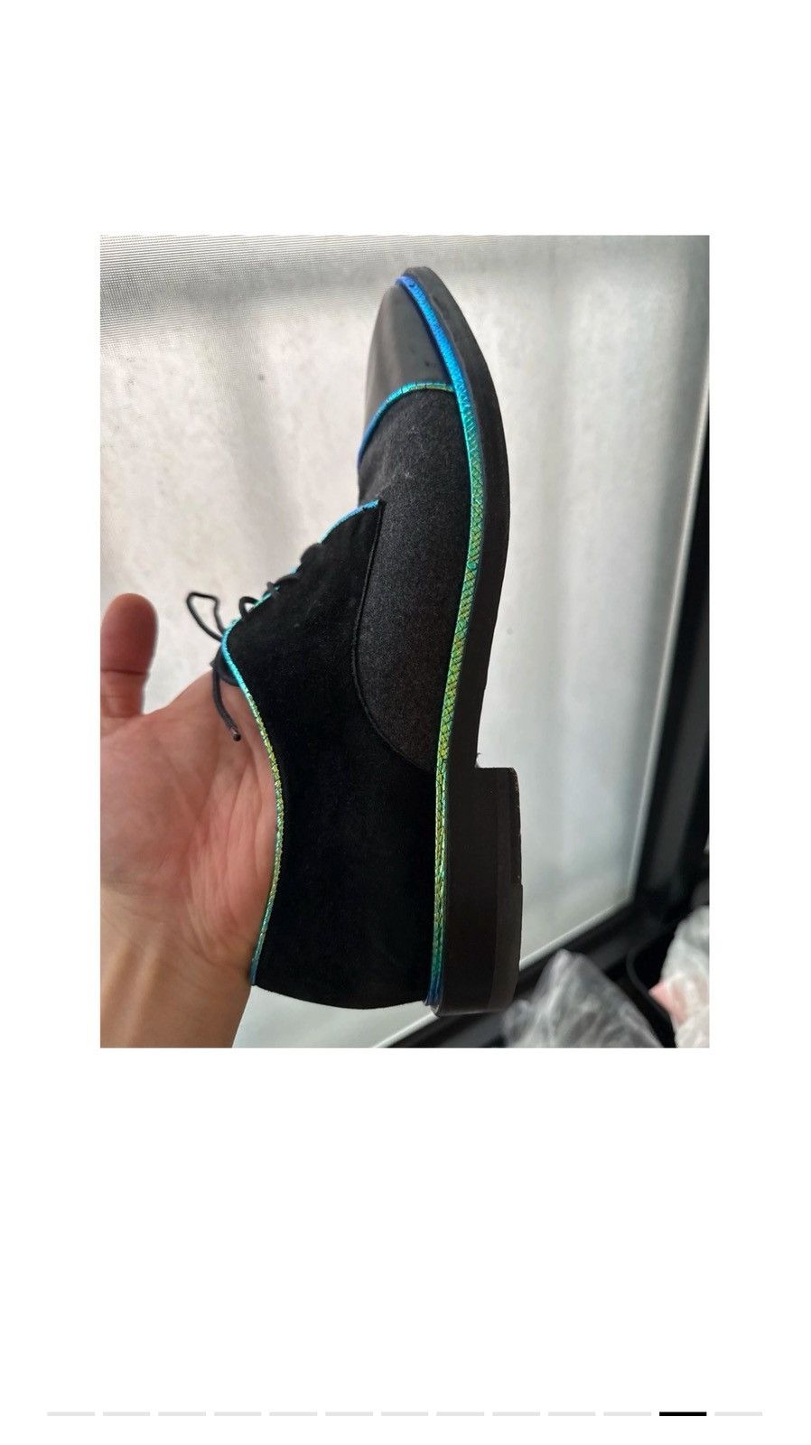 Christian Louboutin Christian Louboutin Limited Edition Reflective Green Oxford Size US 8 / EU 41 - 11 Thumbnail