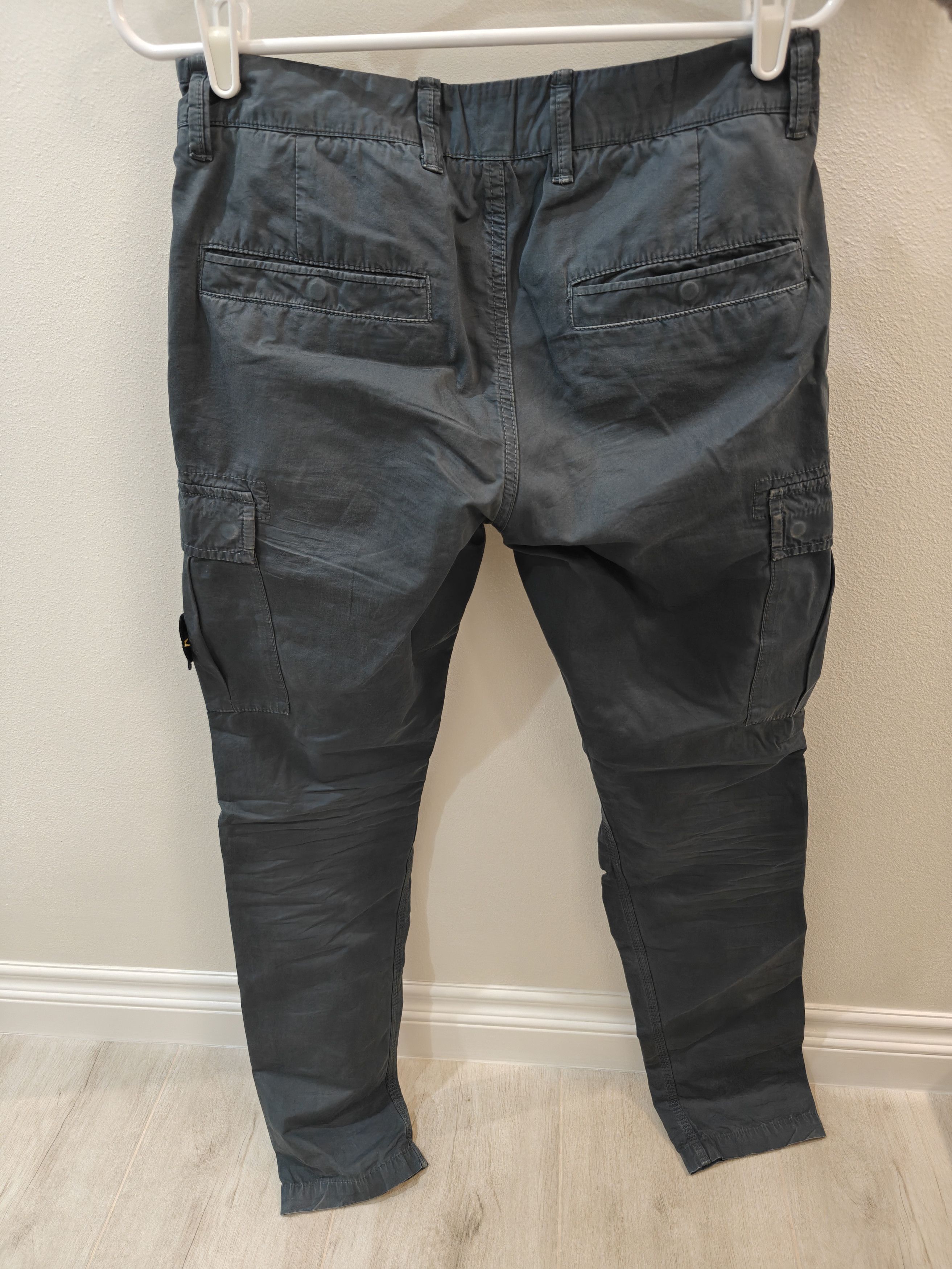 Stone Island Cargo Pants Grey Size US 31 - 6 Thumbnail