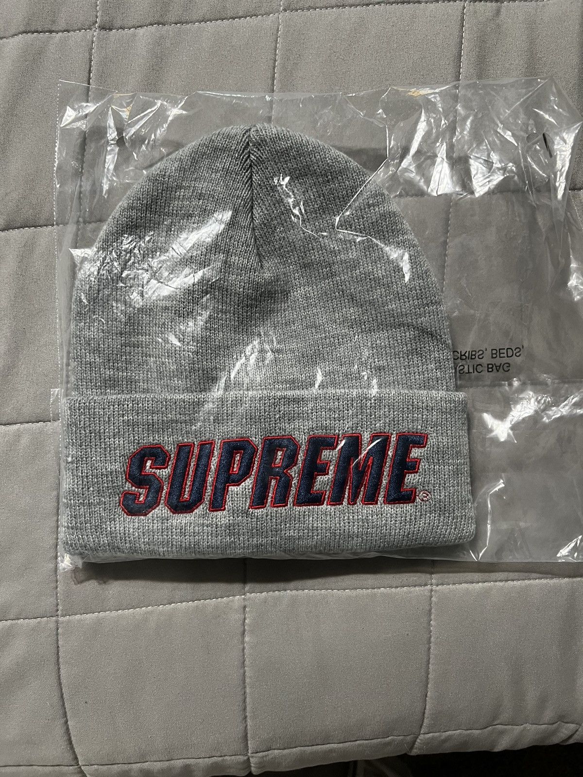 Supreme Supreme slant beanie | Grailed