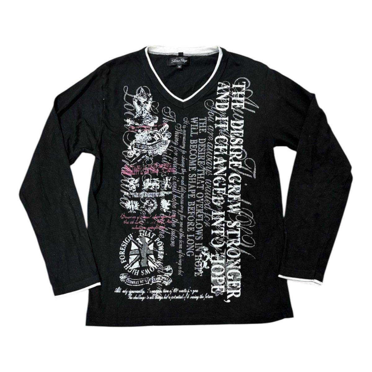 If Six Was Nine Timestep japan skull cross Poems Bondage Shirt Size US M / EU 48-50 / 2 - 1 Thumbnail
