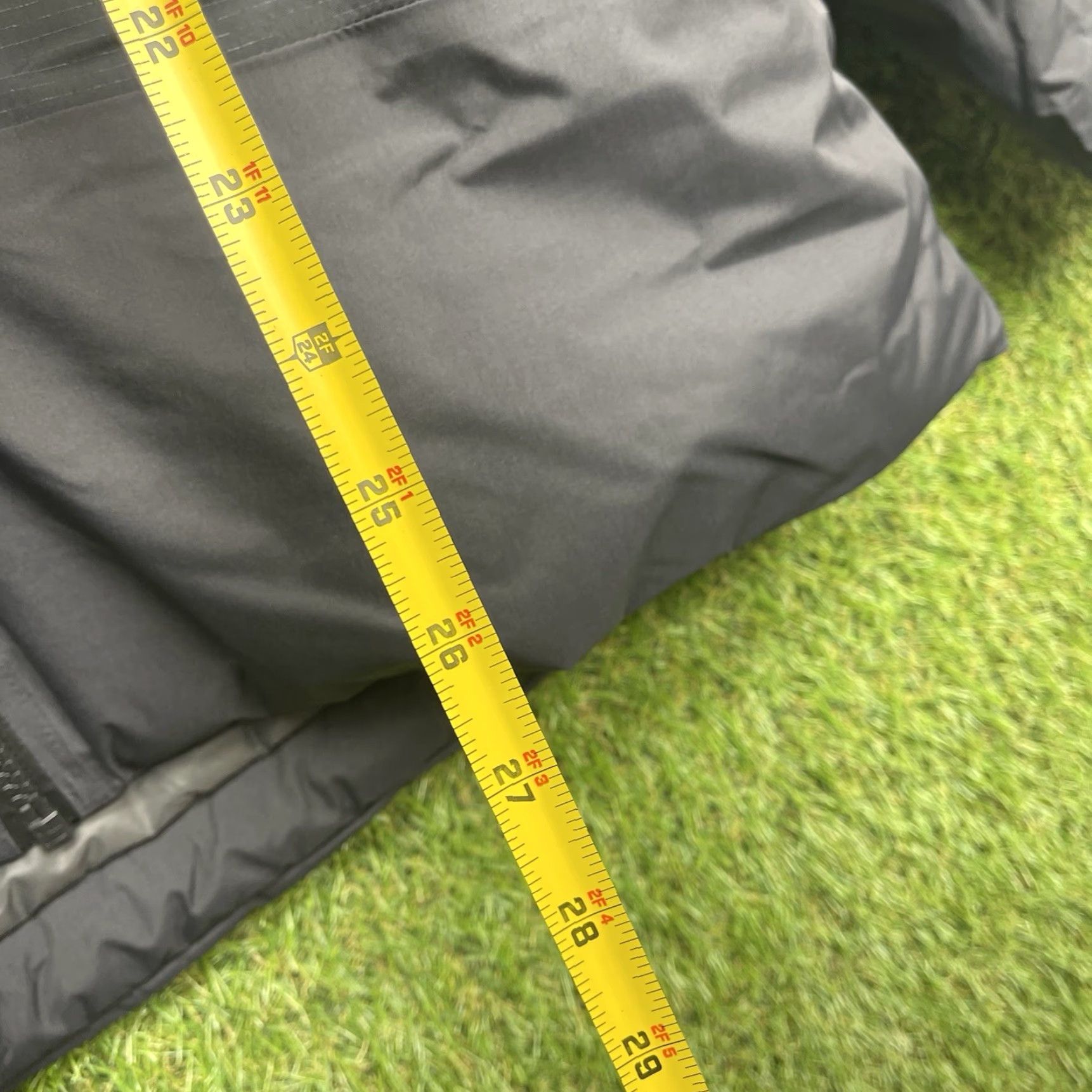 Vintage REI Co-op Jacket Womens XL Black Stormhenge 850 Down Waterproof Hooded Coat Hike Jacket Size XL / US 12-14 / IT 48-50 - 7 Thumbnail