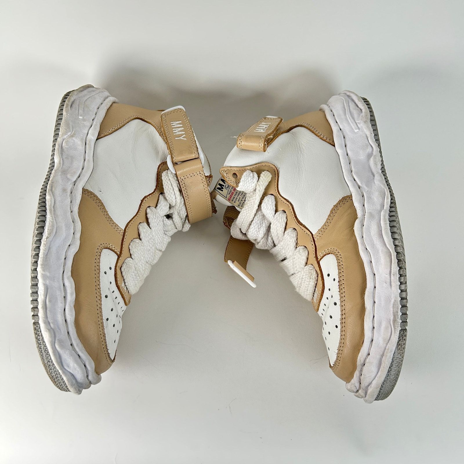 Mki Miyuki Zoku MMY Khaki/White High Tops Size 42 Size US 9 / EU 42 - 3 Thumbnail