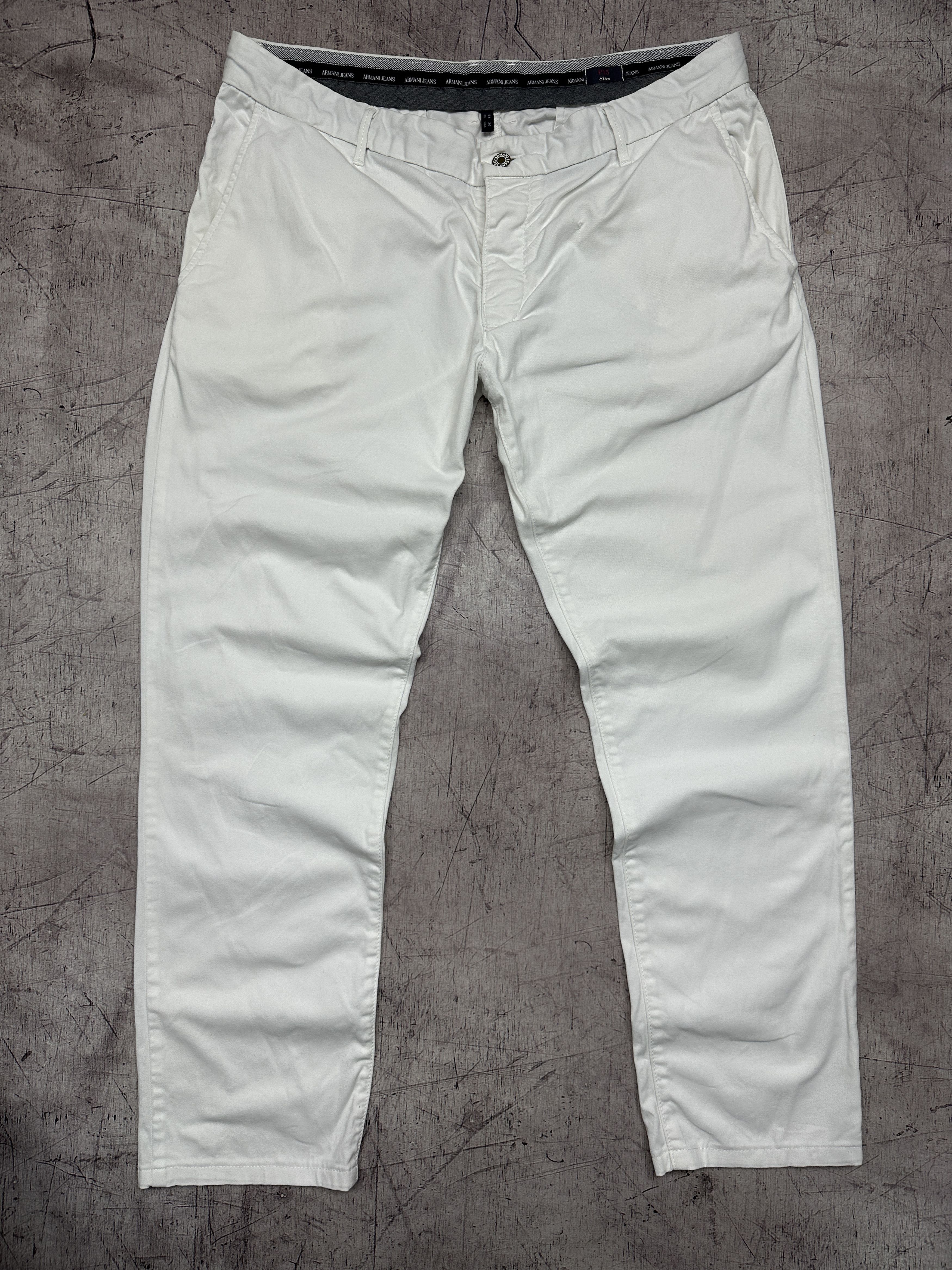 Armani Armani Jeans Vintage Mens Chino Pants Size US 36 / EU 52 - 4 Thumbnail