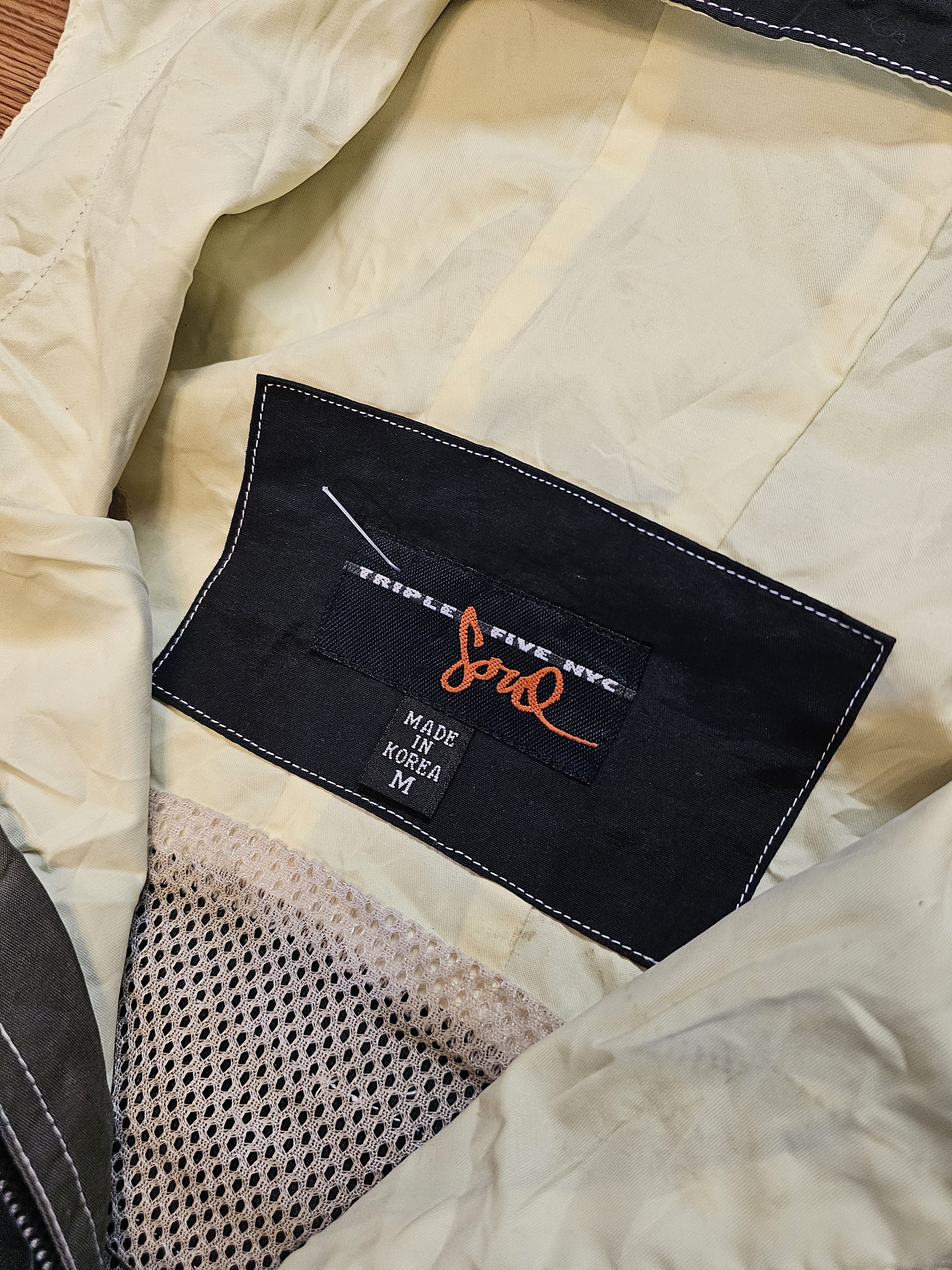 Japanese Brand Vintage Triple 5 Soul NYC Contrast Stitch Hoodie Jacket Size US M / EU 48-50 / 2 - 9 Thumbnail