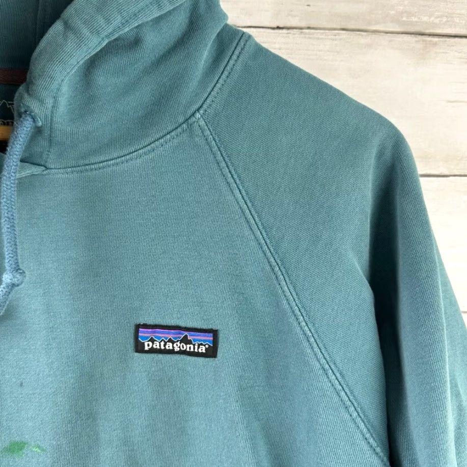 Patagonia Patagonia Men's Hoodie Teal blue/green Size XL Sweatshirt Hooded Logo Pockets Hooded Classic Outdoor Sports Pullover Size US XL / EU 56 / 4 - 5 Thumbnail