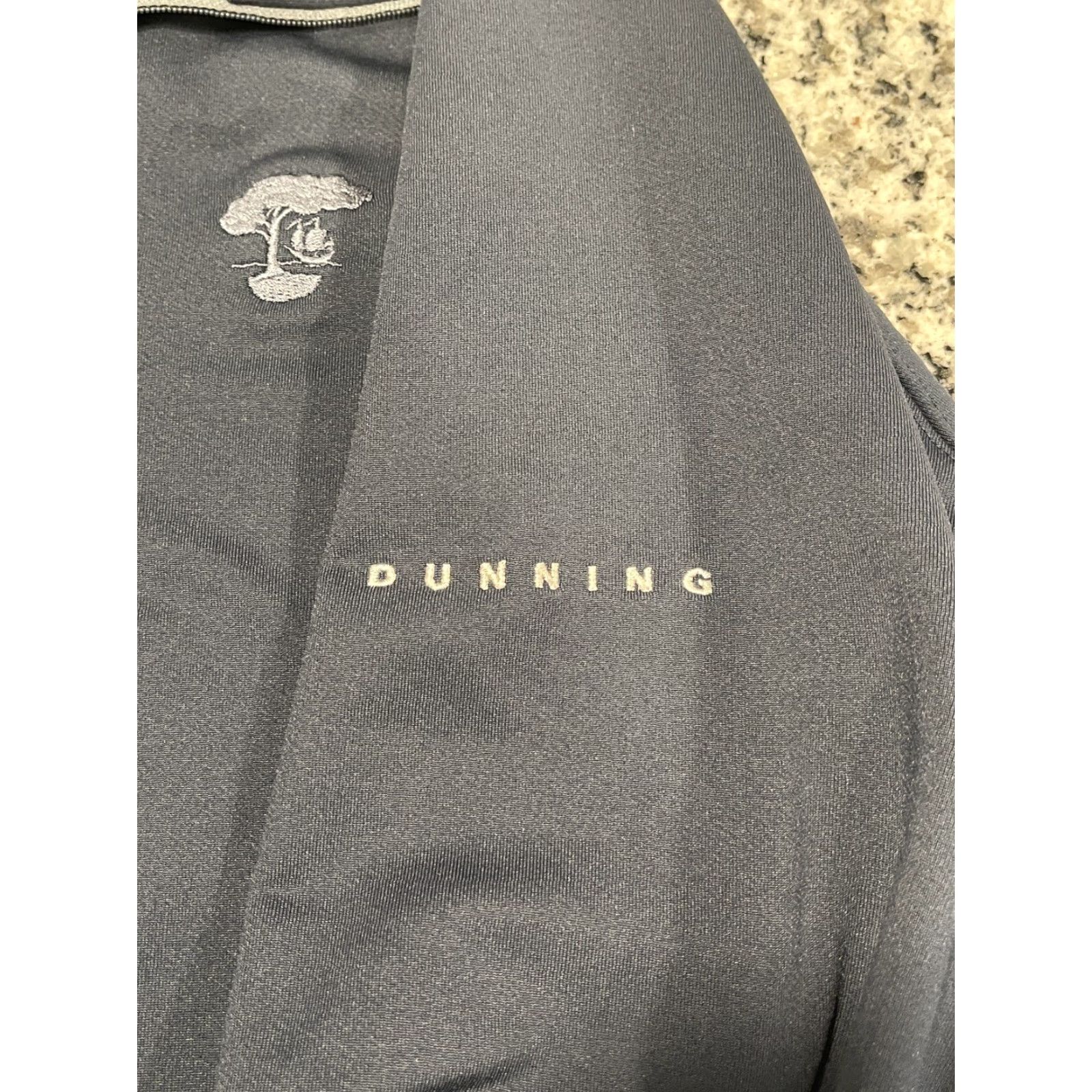 Vintage Dunning Golf 1/4 Zip Pullover Long Sleeve Mens L Blue Logo Golf Pullover Casual Activewear Shirts Mens Size US L / EU 52-54 / 3 - 4 Thumbnail