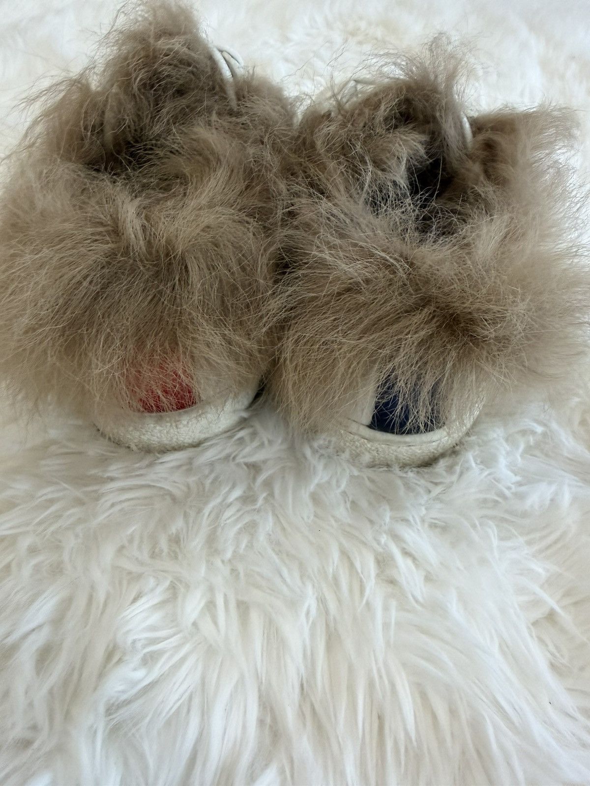 Gucci Gucci Ace Embroidered Fur-Lined Size US 5 / IT 35 - 7 Thumbnail