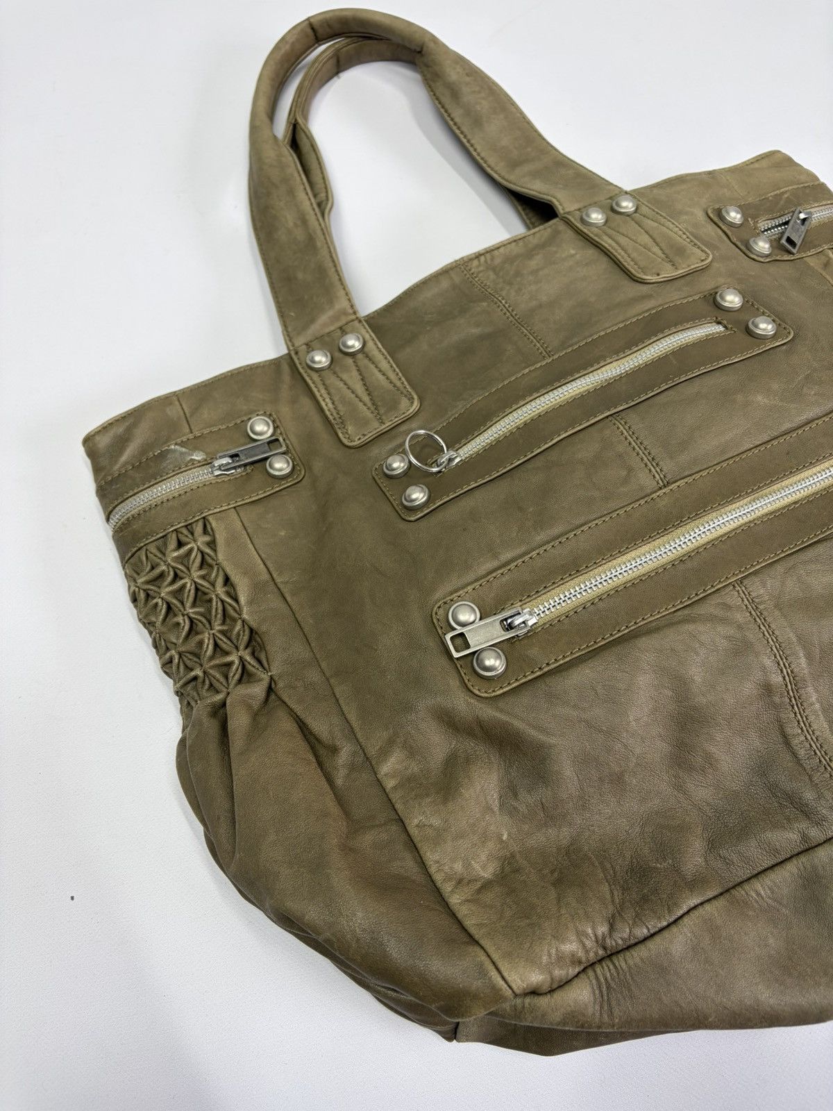 If Six Was Nine Vintage 00s If Six Was Nine Like Balenciaga Leather Bag Size ONE SIZE - 9 Thumbnail