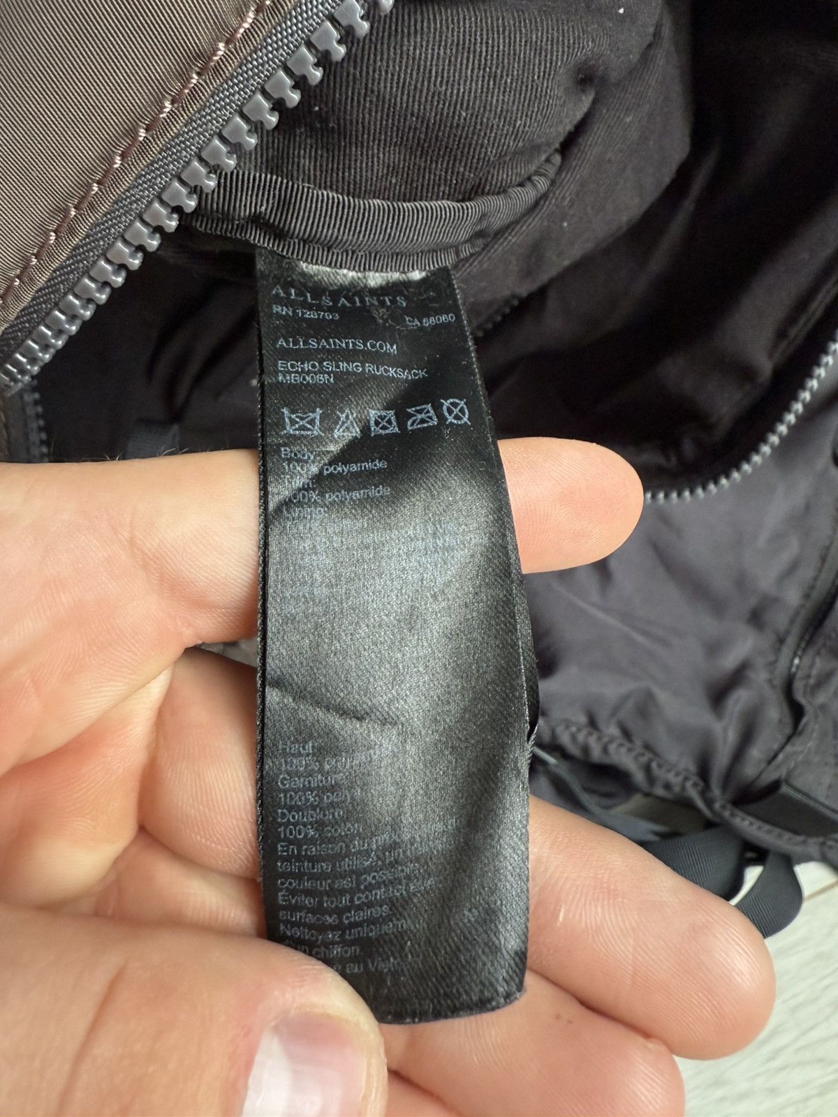 Allsaints Rucksack Allsaints Backpack Size 34 - 7 Thumbnail