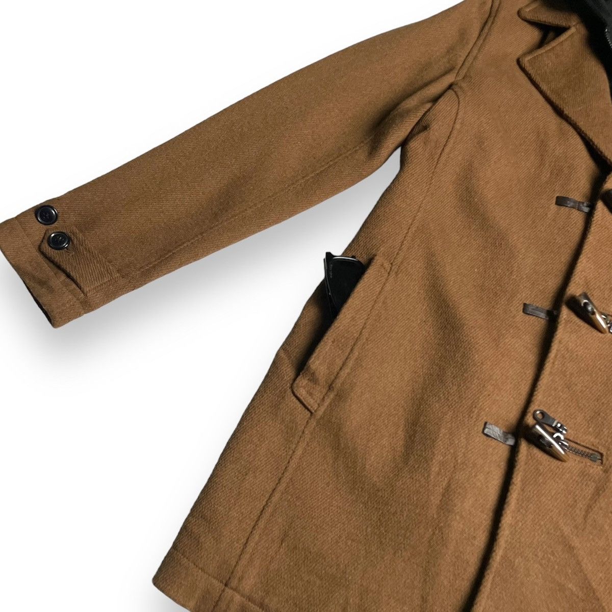 In The Attic 🇯🇵 IN THE ATTIC WOOL DUFFLE COAT HEAVY JACKET Size US L / EU 52-54 / 3 - 5 Thumbnail