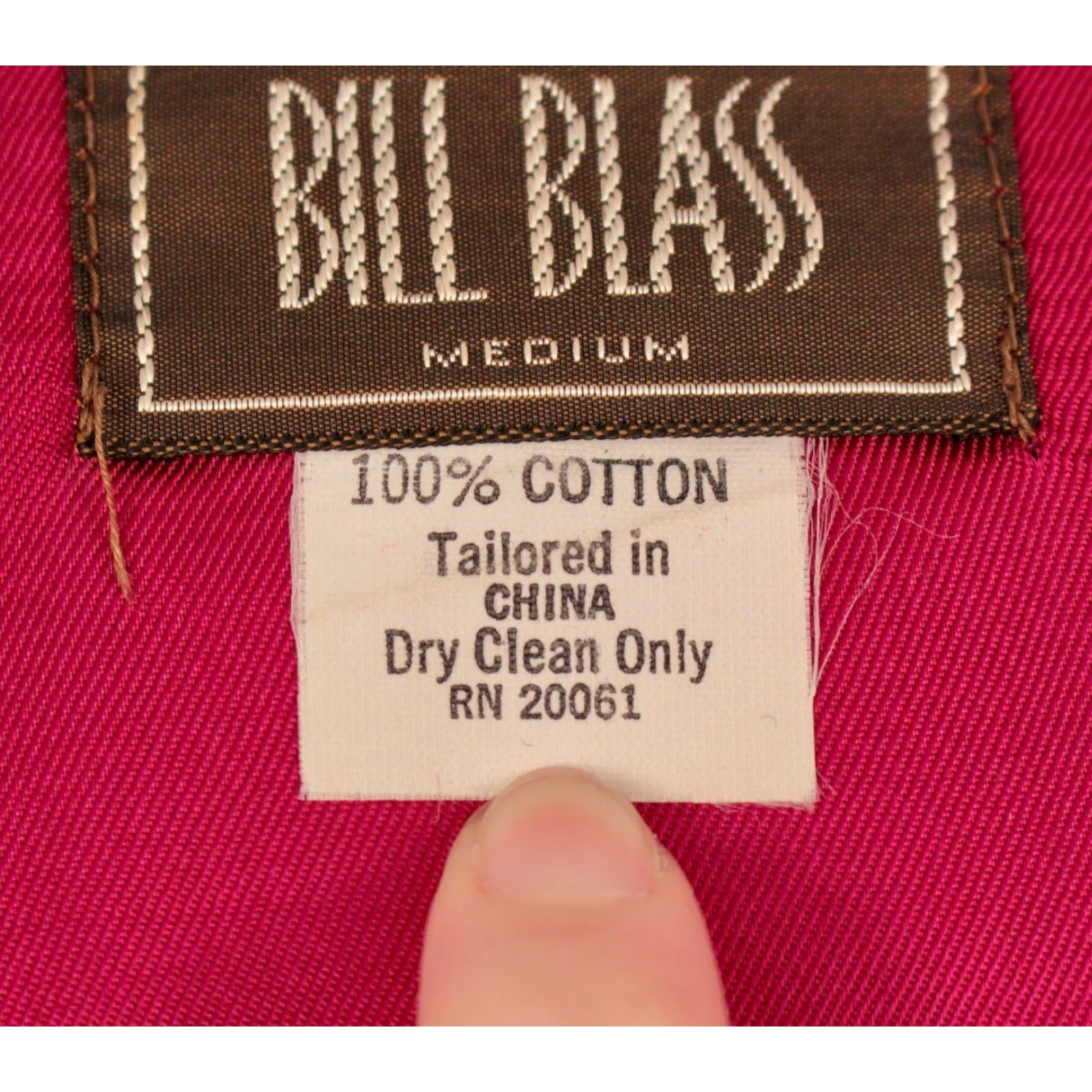Bill Blass VTG Bill Blass Robe Red Corduroy 1980s Men's Sz M / Vintage Robe / 1980s Bill Blass Robe Mens M Red Corduroy Size US M / EU 48-50 / 2 - 7 Thumbnail