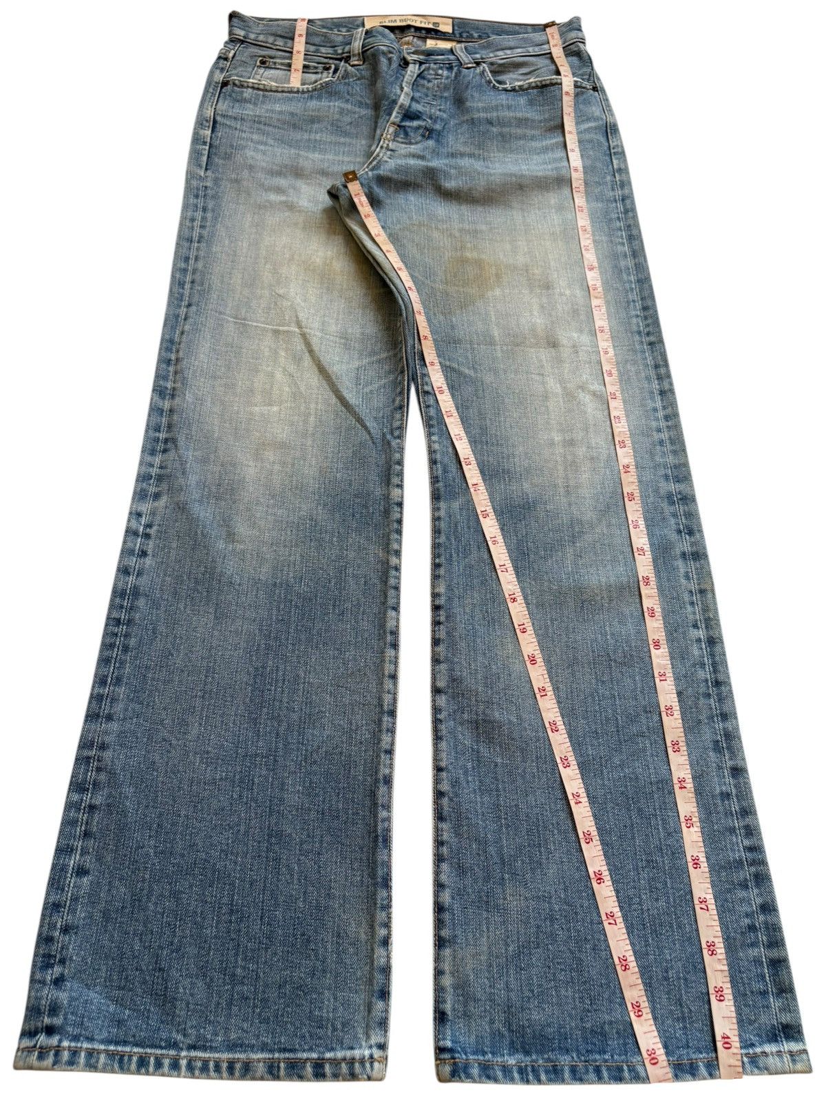 Gap Vintage Gap Faded Mud Wash Bootcut Jeans Size US 31 - 12 Thumbnail