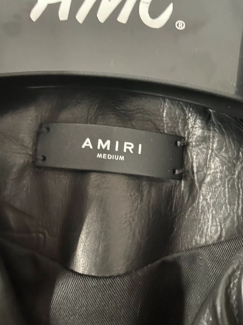 Amiri Amiri Leather Jacket Size US M / EU 48-50 / 2 - 3 Thumbnail