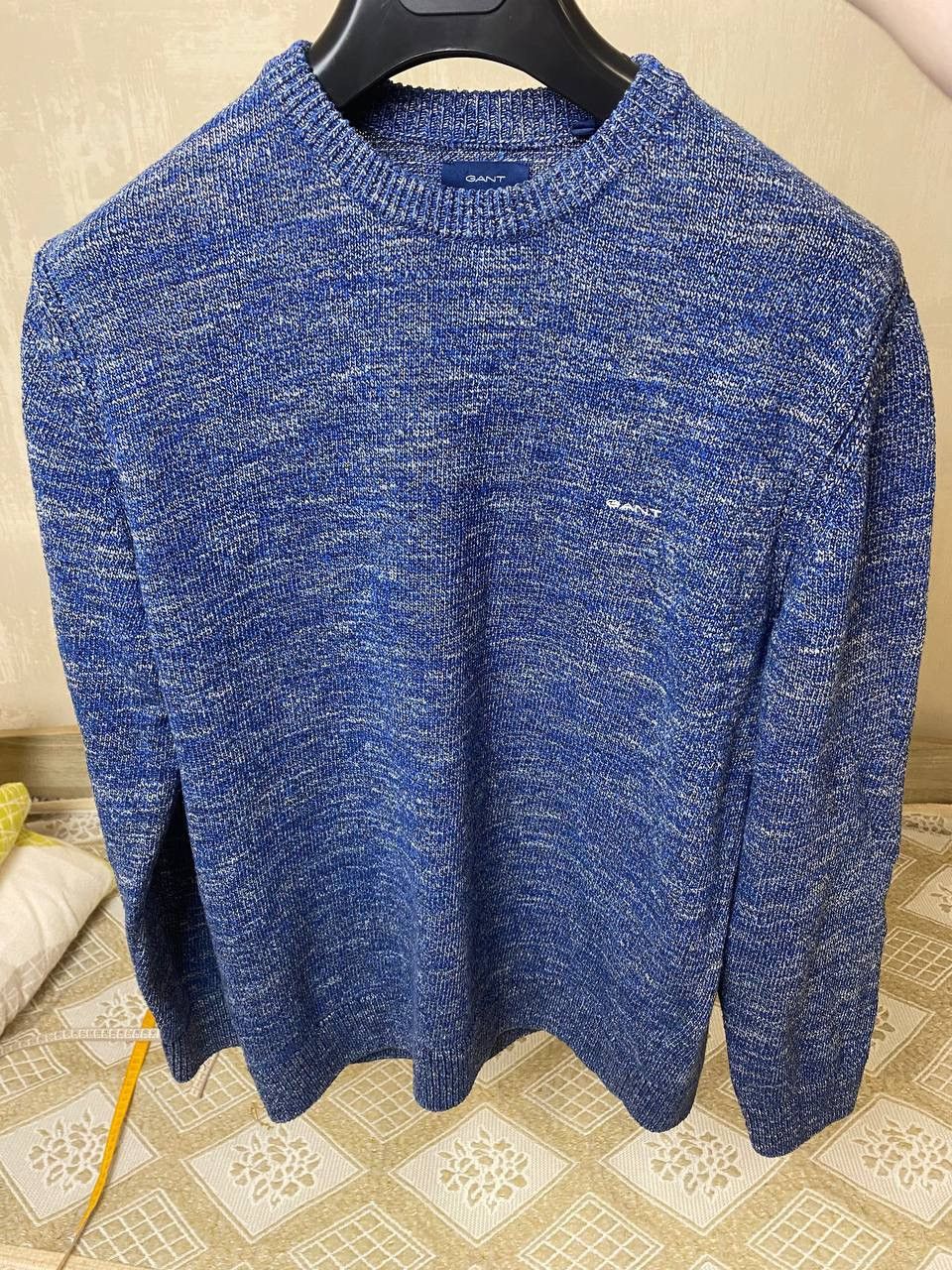 Gant 🔥 Gant Cotton Blue Logo Sweater Pullover Sweatshirt Mens Size US XL / EU 56 / 4 - 8 Thumbnail