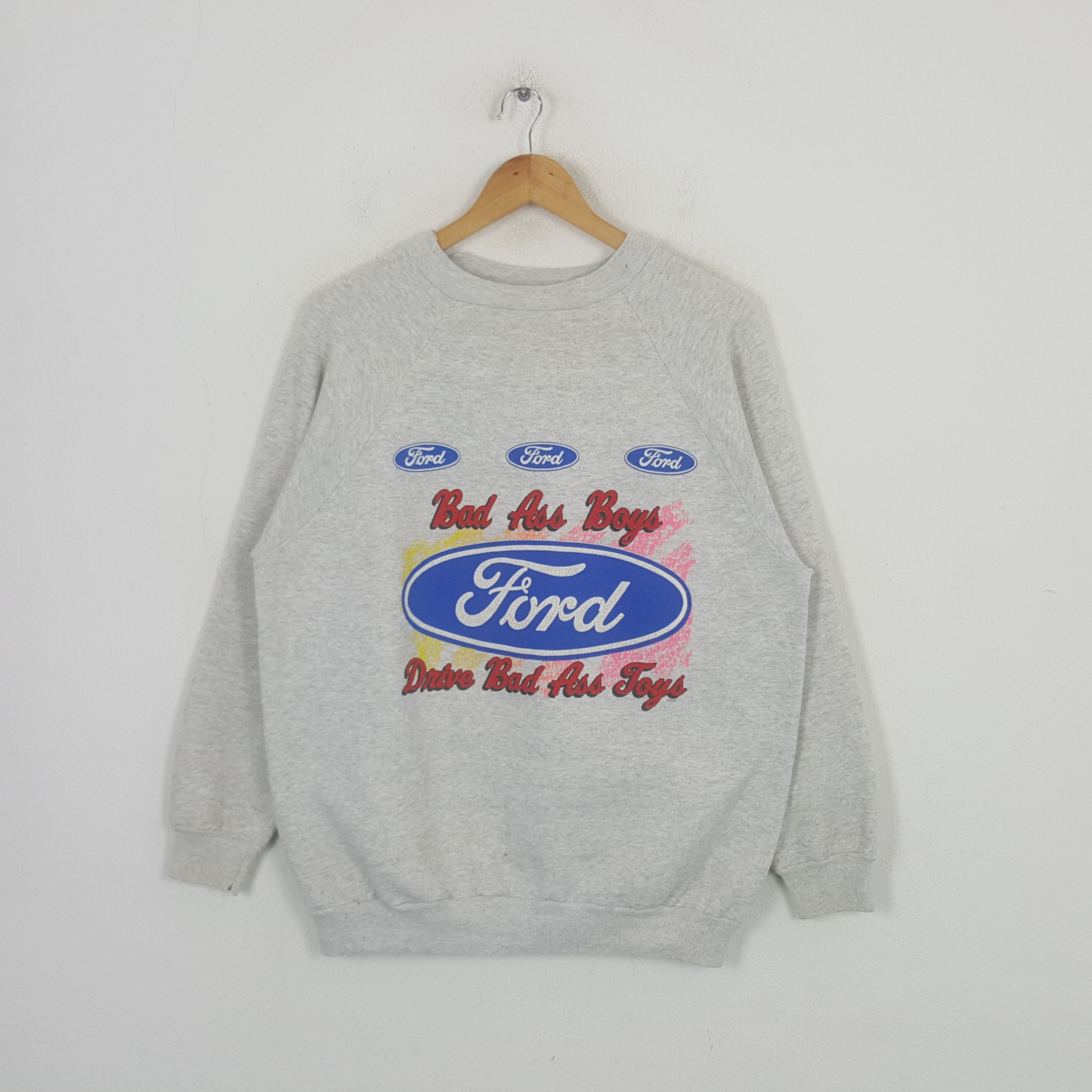 Ford Vintage Ford Racing Motorsports Sweatshirt C298N15 Size US L / EU 52-54 / 3 - 1 Thumbnail