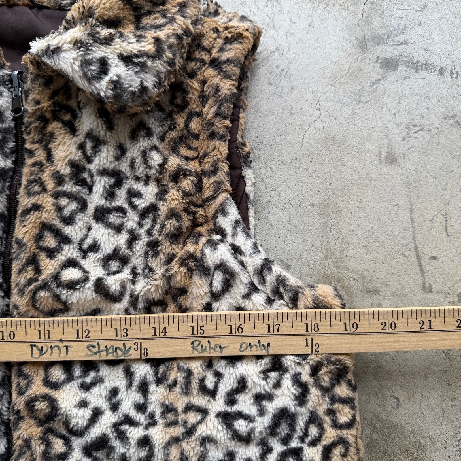 Other Vintage Y2K Leopard Faux Fur Reversible Puffer Vest M Size M / US 6-8 / IT 42-44 - 8 Thumbnail