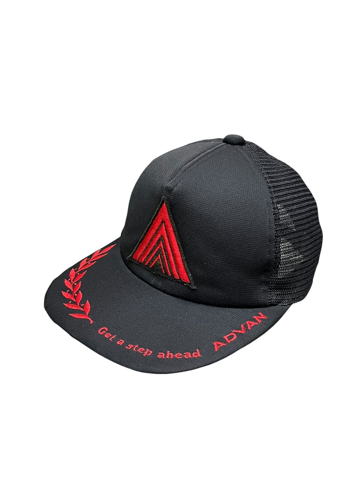Racer Worldwide 🏁Vintage 90s Advan Yokohama YKK Snapback Mesh Trucker Cap Size ONE SIZE - 6 Thumbnail