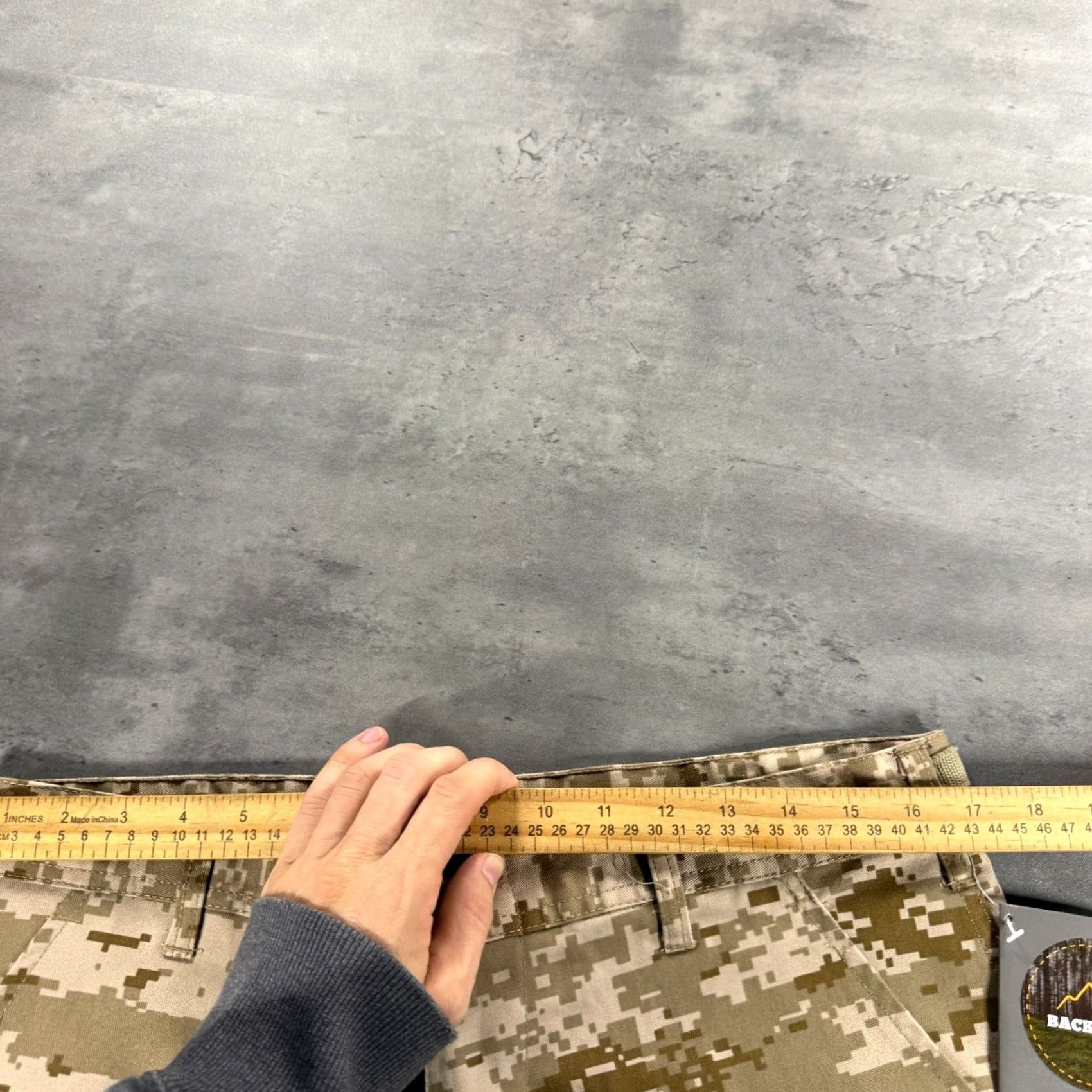 Backbone Backbone Pants Cargo Mens M Beige Digital Desert Camo Tactical Outdoor Military USA Size US 34 / EU 50 - 6 Thumbnail