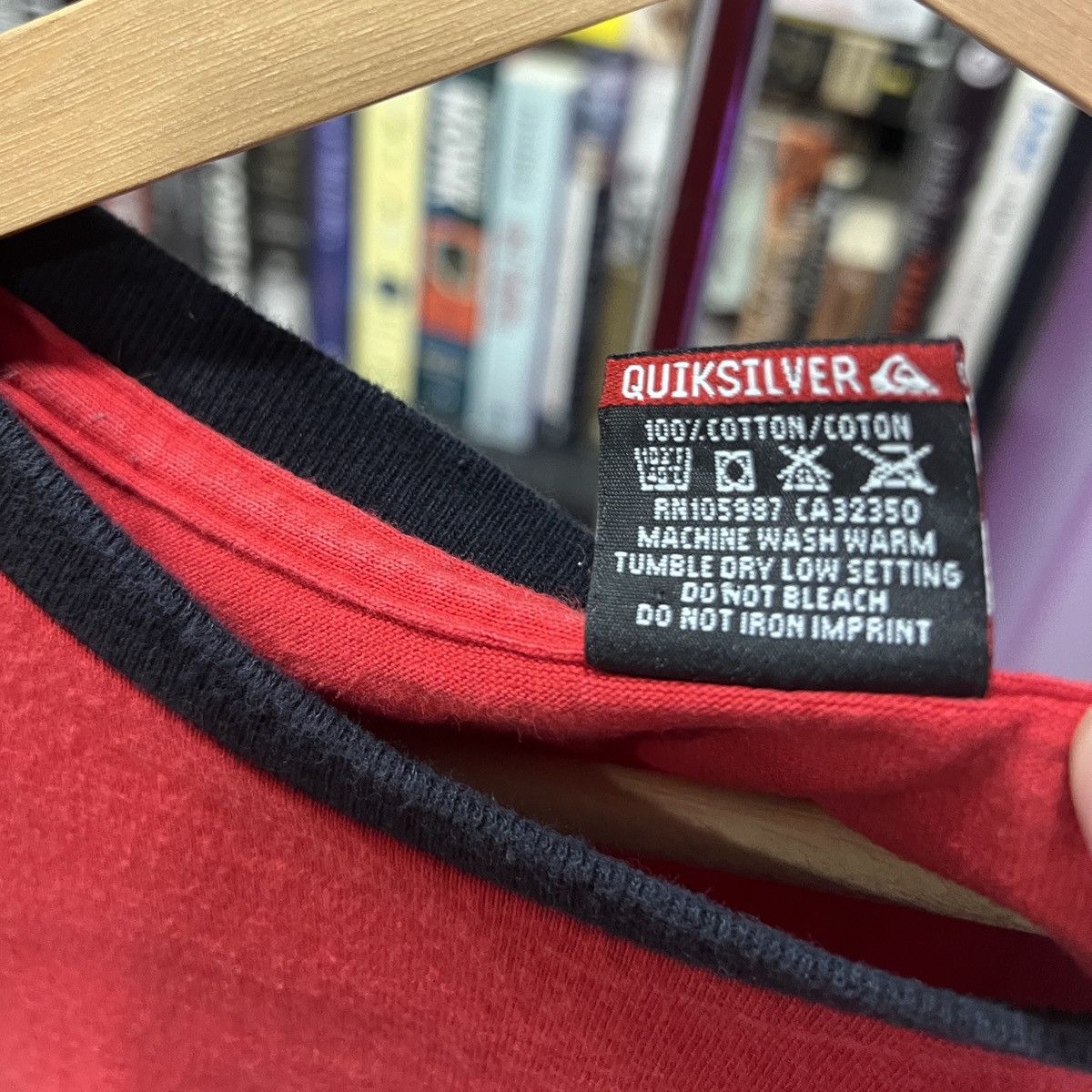 Quiksilver y2k quiksilver ringer tee Size US XL / EU 56 / 4 - 5 Thumbnail