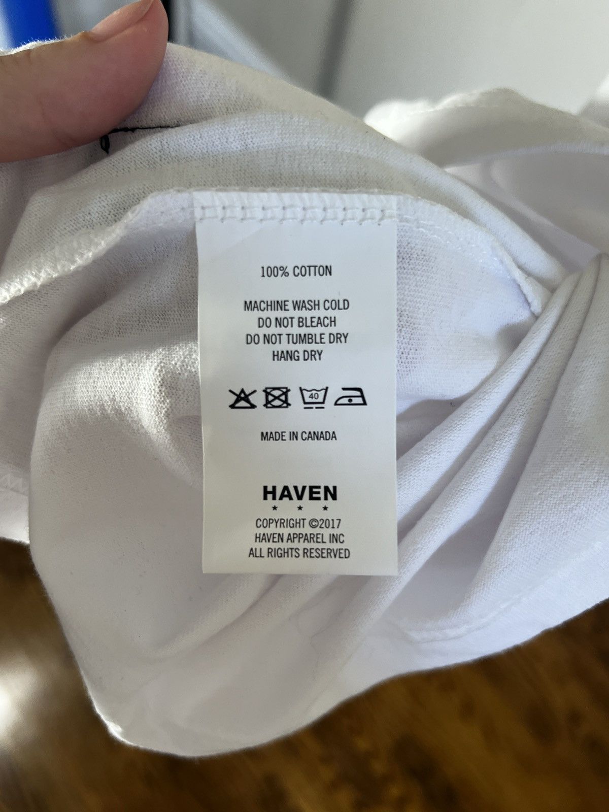 Haven HAVEN x Kostas Seremetis Tee - Bunny White Size US L / EU 52-54 / 3 - 5 Thumbnail