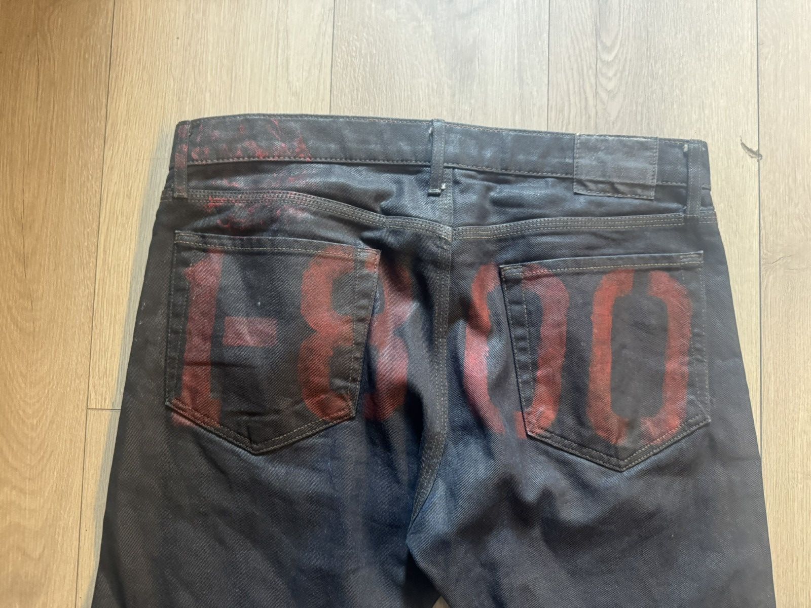 Other Kennedy Denim Co. “1800” Waxed Denim Size US 34 / EU 50 - 3 Thumbnail