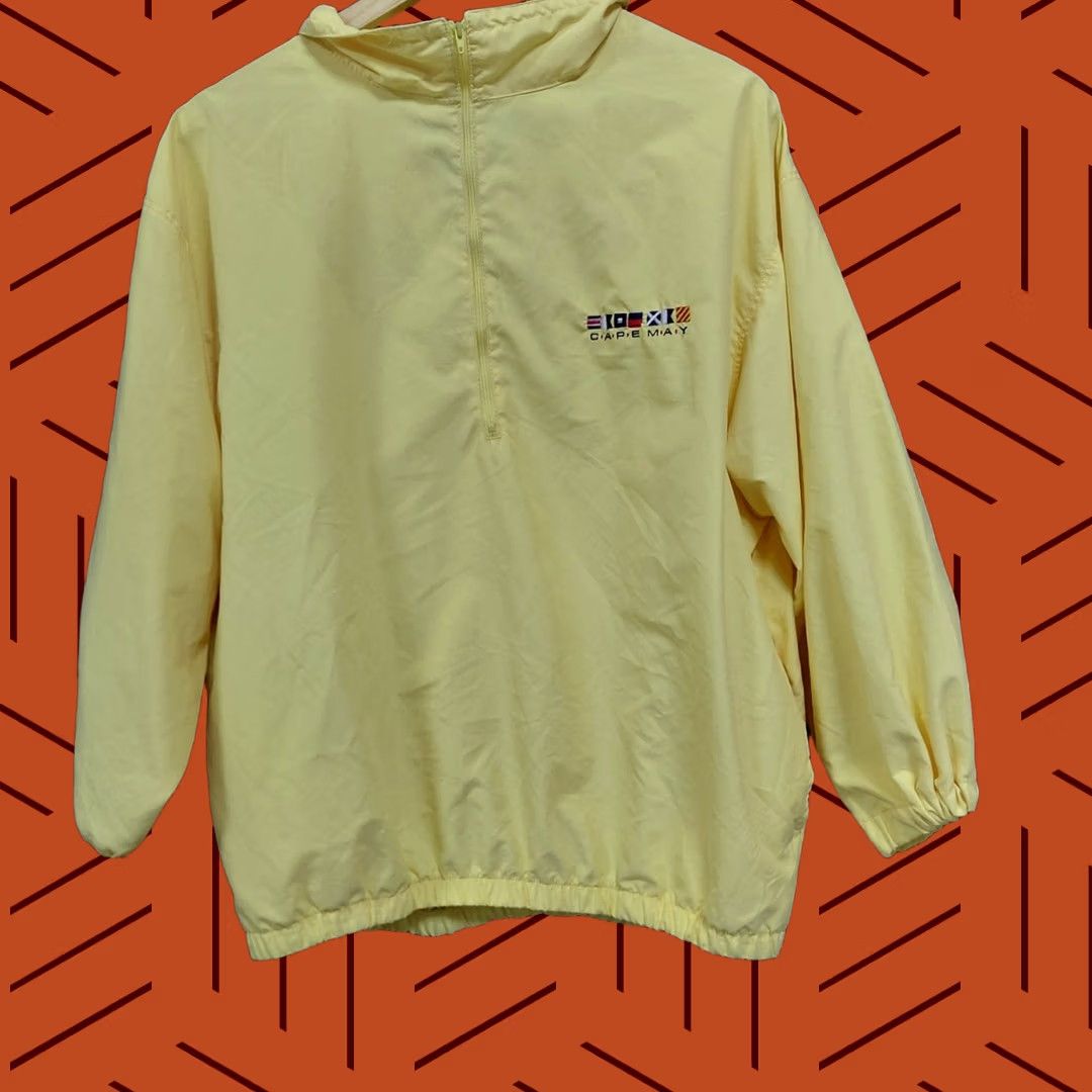 Vintage Turfer St. Martin Collection Pullover Jacket Size M Polyester Yellow Size US M / EU 48-50 / 2 - 1 Thumbnail