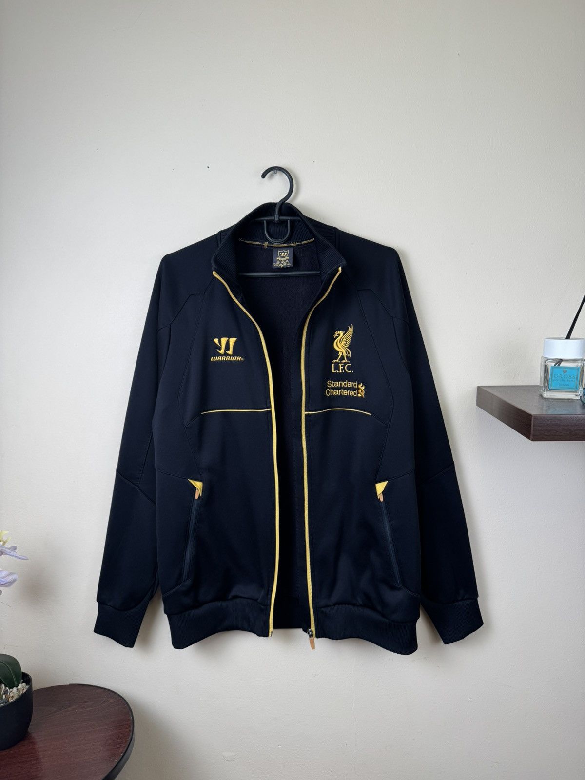 Warrior Liverpool FC Warrior 2013 2014 Track Jacket M Black Soccer Size US M / EU 48-50 / 2 - 18 Thumbnail