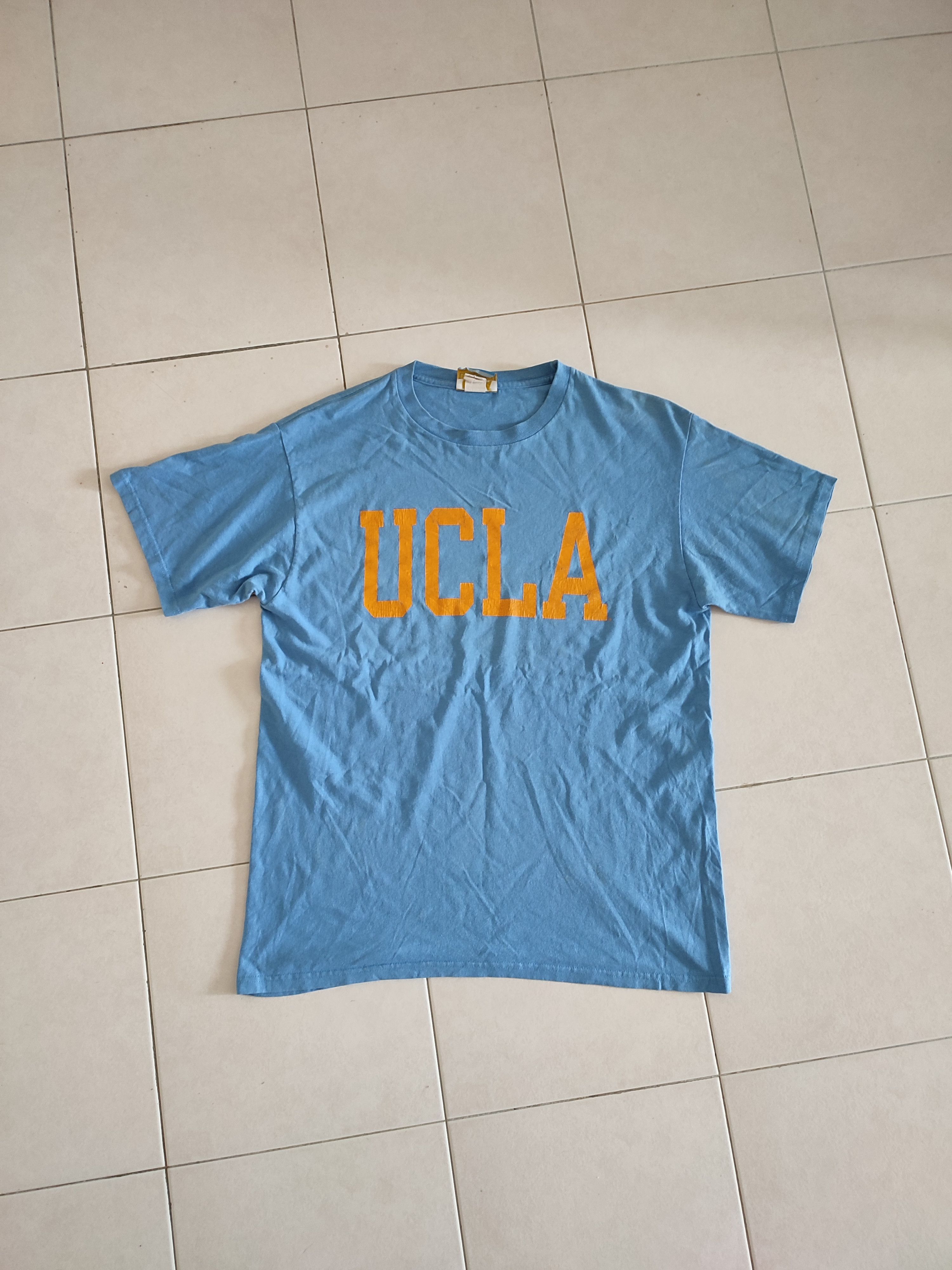 Vintage 90s Vintage UCLA Spell Out Tees Size US L / EU 52-54 / 3 - 1 Thumbnail