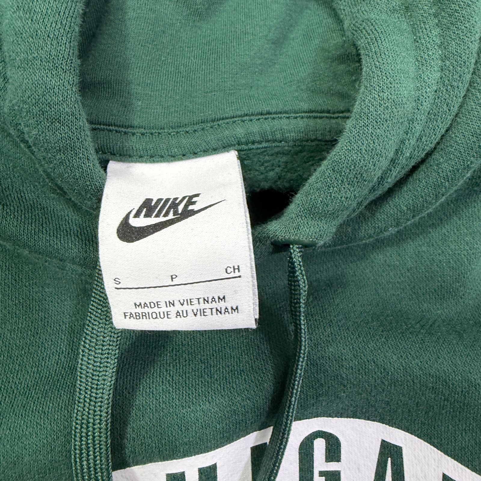 Nike Nike Michigan State Spartans Hoodie Men's Small Green Size US S / EU 44-46 / 1 - 5 Thumbnail