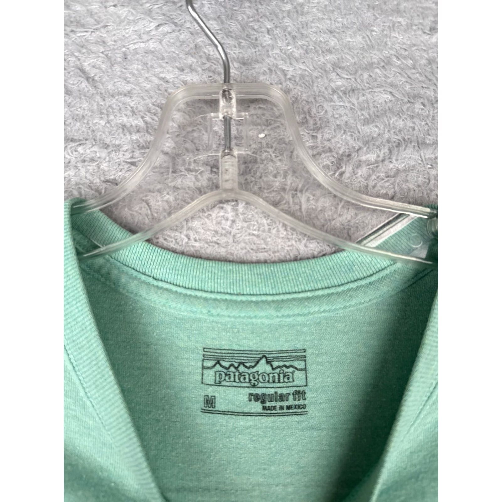 Patagonia Patagonia Shirt Men Medium Blue Teal Long Sleeve Crew Neck Cotton Blend READ Size US M / EU 48-50 / 2 - 7 Thumbnail
