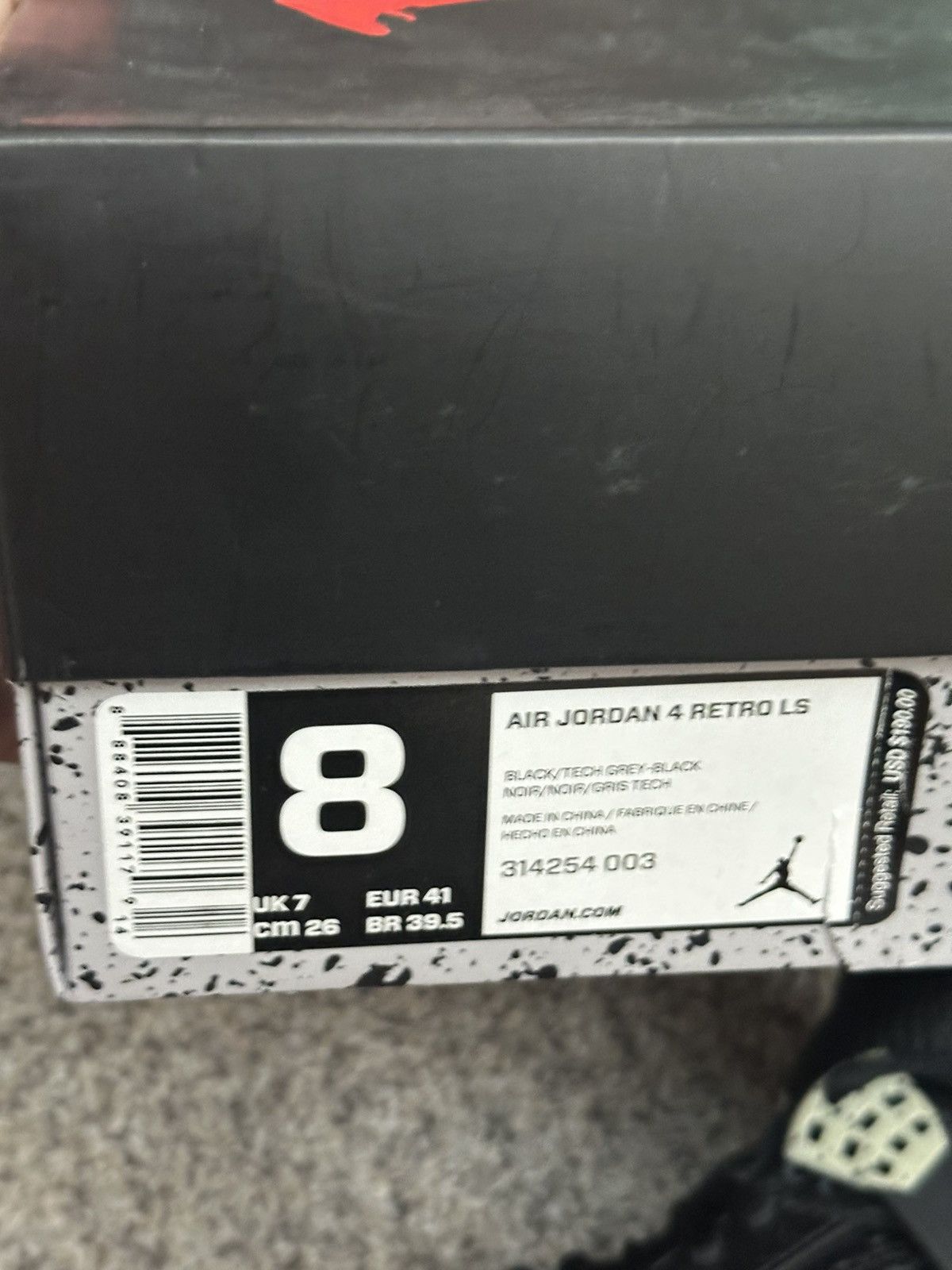 Jordan Brand Air jordan 4 oreo LS - size 8 Size US 8 / EU 41 - 9 Thumbnail