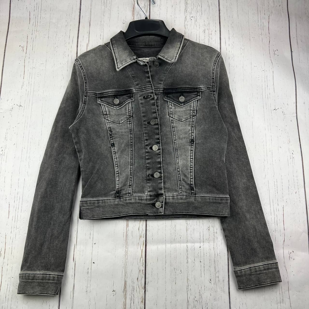Mavi Mavi Small Cropped Fit Stretchable Denim Jeans Jacket Size S / US 4 / IT 40 - 1 Thumbnail