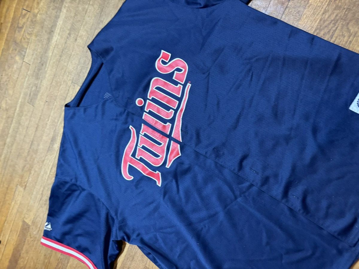 Majestic Christian Guzman #15 Minnesota Twins MLB Vintage 90s Jersey Size US XXL / EU 58 / 5 - 10 Thumbnail