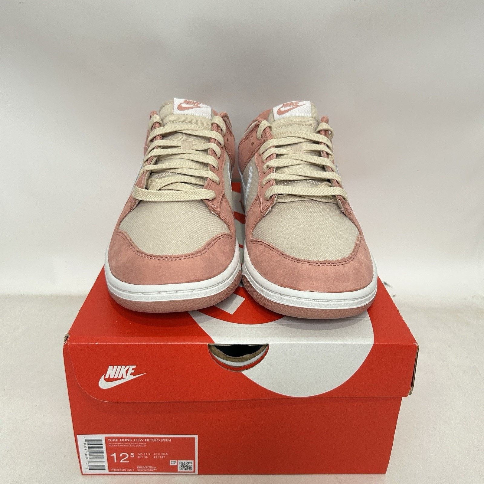 Nike Nike Dunk Low Premium “Red Stardust” Size US 12.5 / EU 45-46 - 2 Thumbnail