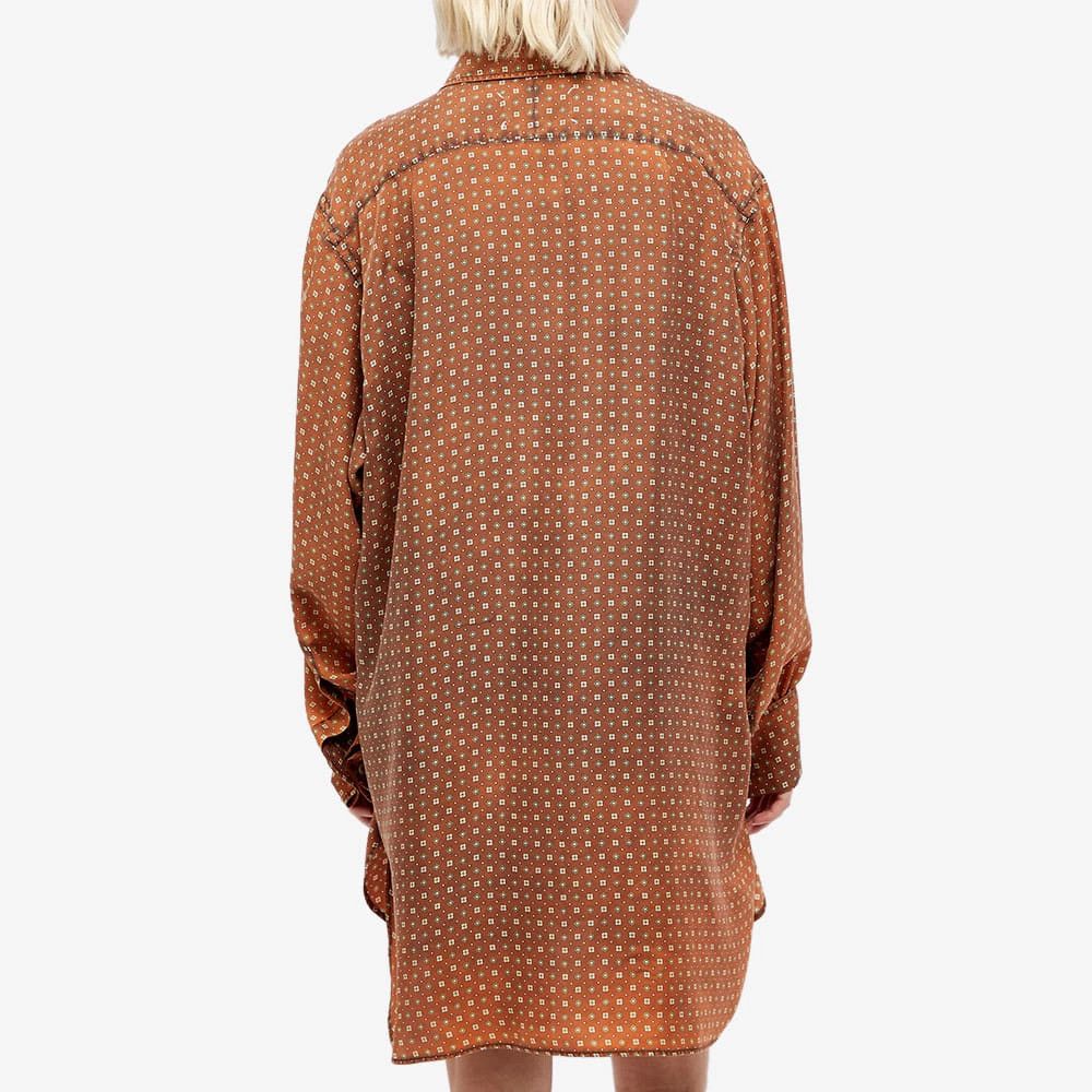 Maison Margiela o1y0625 Patterned Shirt in Tan Size S / US 4 / IT 40 - 4 Thumbnail