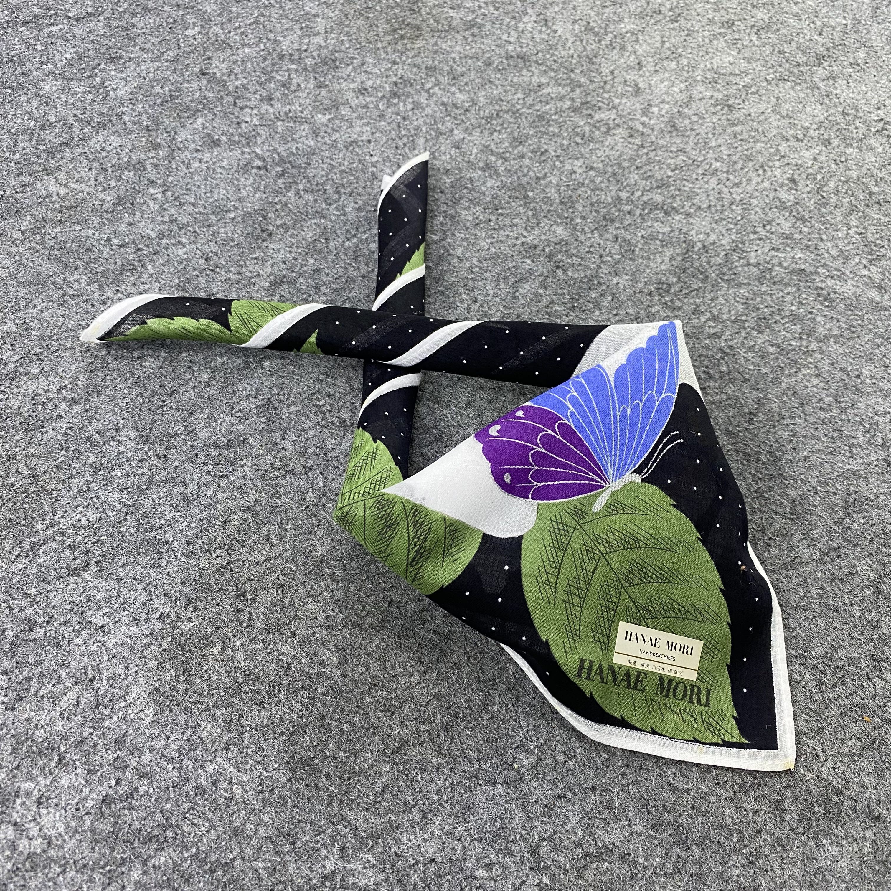Hanae Mori Hanae Mori Handkerchief / Bandana / Neckerchief-B1501 Size ONE SIZE - 1 Thumbnail