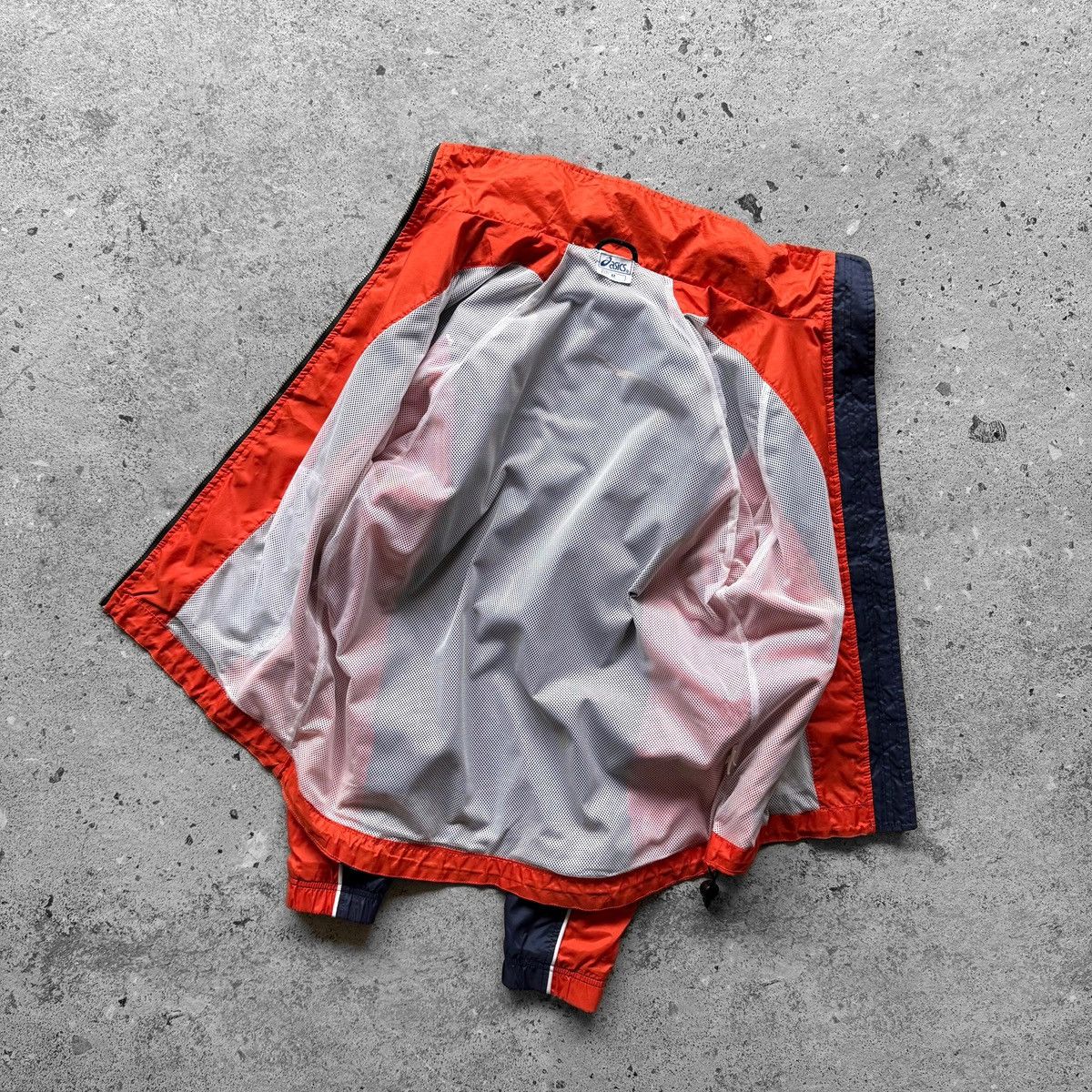 Asics × Vintage Asics Womens Vintage Full Zip Windbreaker Jacket Pockets Size M / US 6-8 / IT 42-44 - 3 Thumbnail