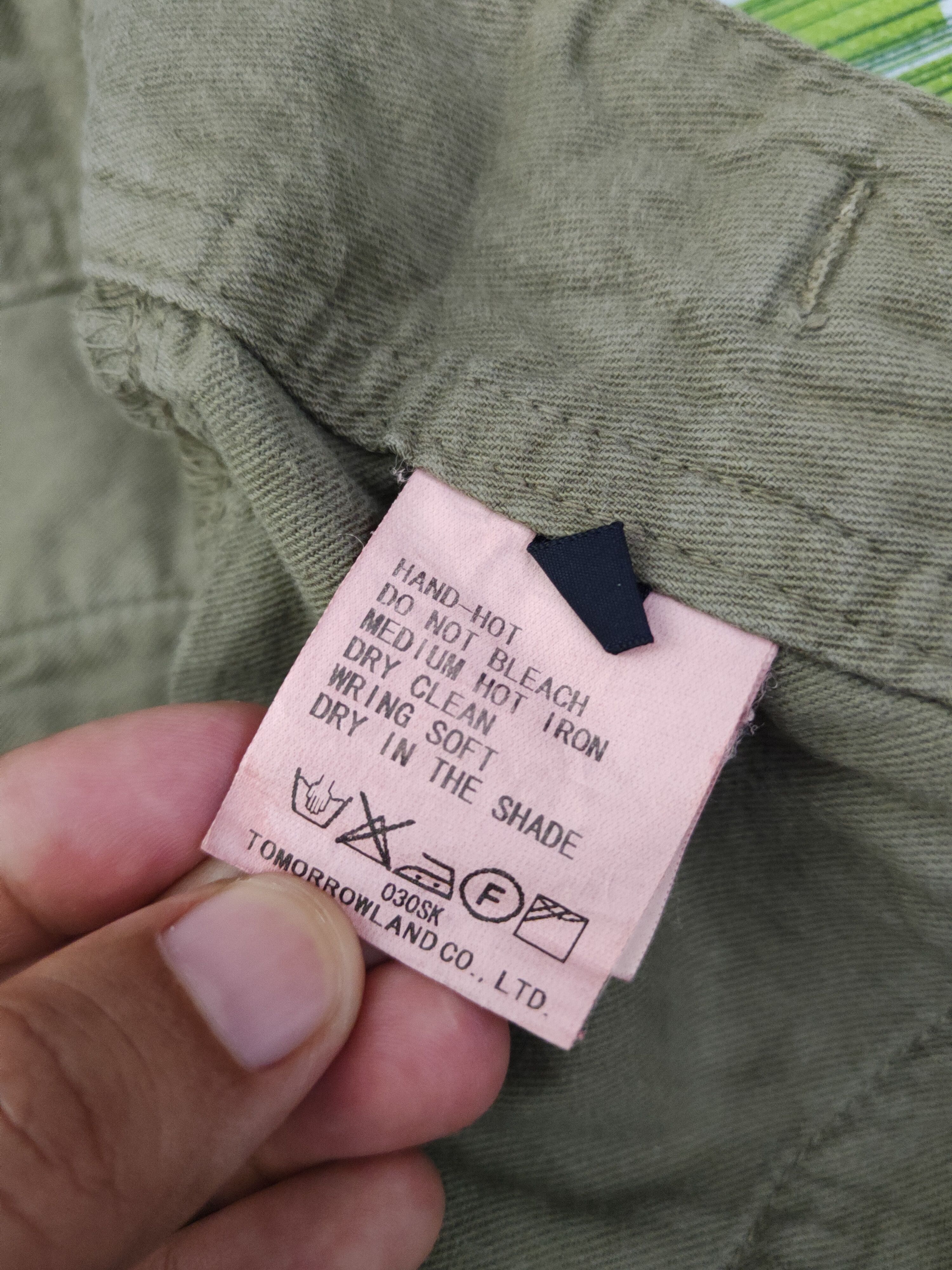 Tomorrowland DL Macphee Tomorrow Land Olive Multipocket Cargo Pants #2379 Size 26" / US 2 / IT 38 - 12 Thumbnail