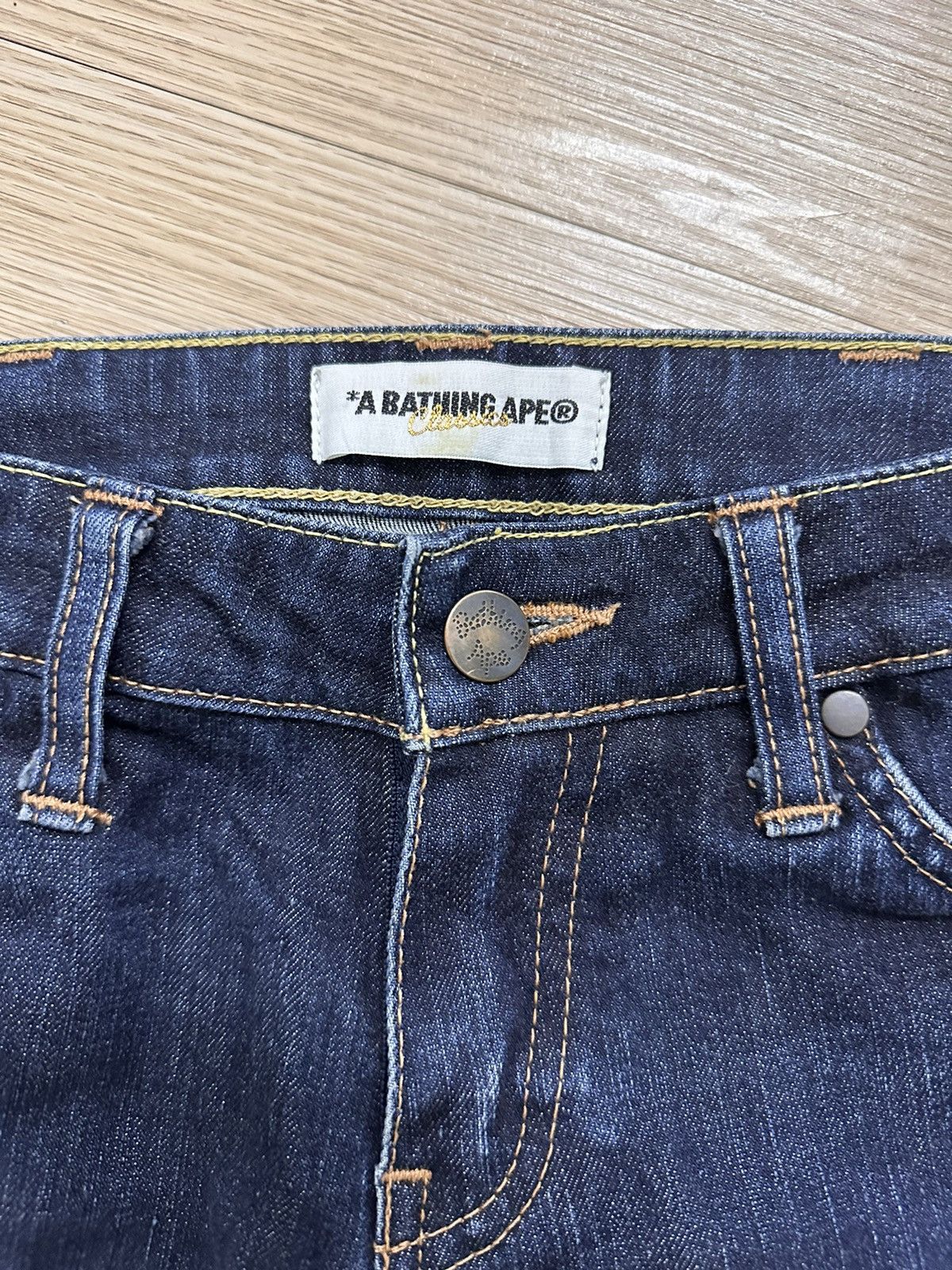 Bape Bape Embroidery Denim Size 28" / US 6 / IT 42 - 4 Thumbnail
