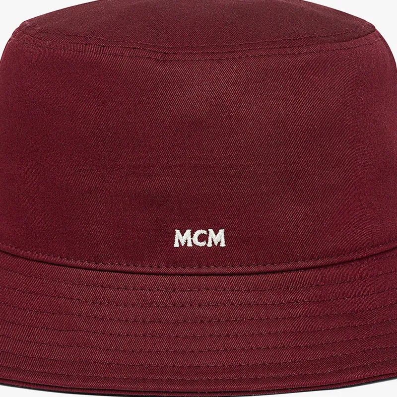 MCM o1mt1gz0125 Size: OS / Hat / Cap in Burgundy Size ONE SIZE - 2 Thumbnail