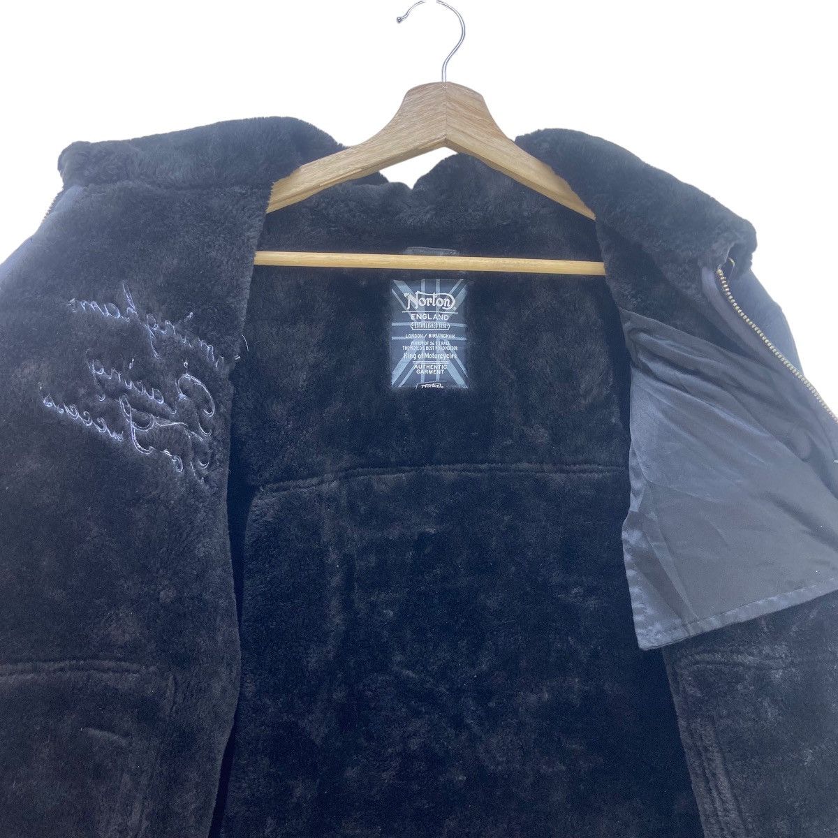 Norton Norton Rocker Speed Club Birmingham Racing Synthetic Leather Size US M / EU 48-50 / 2 - 17 Thumbnail