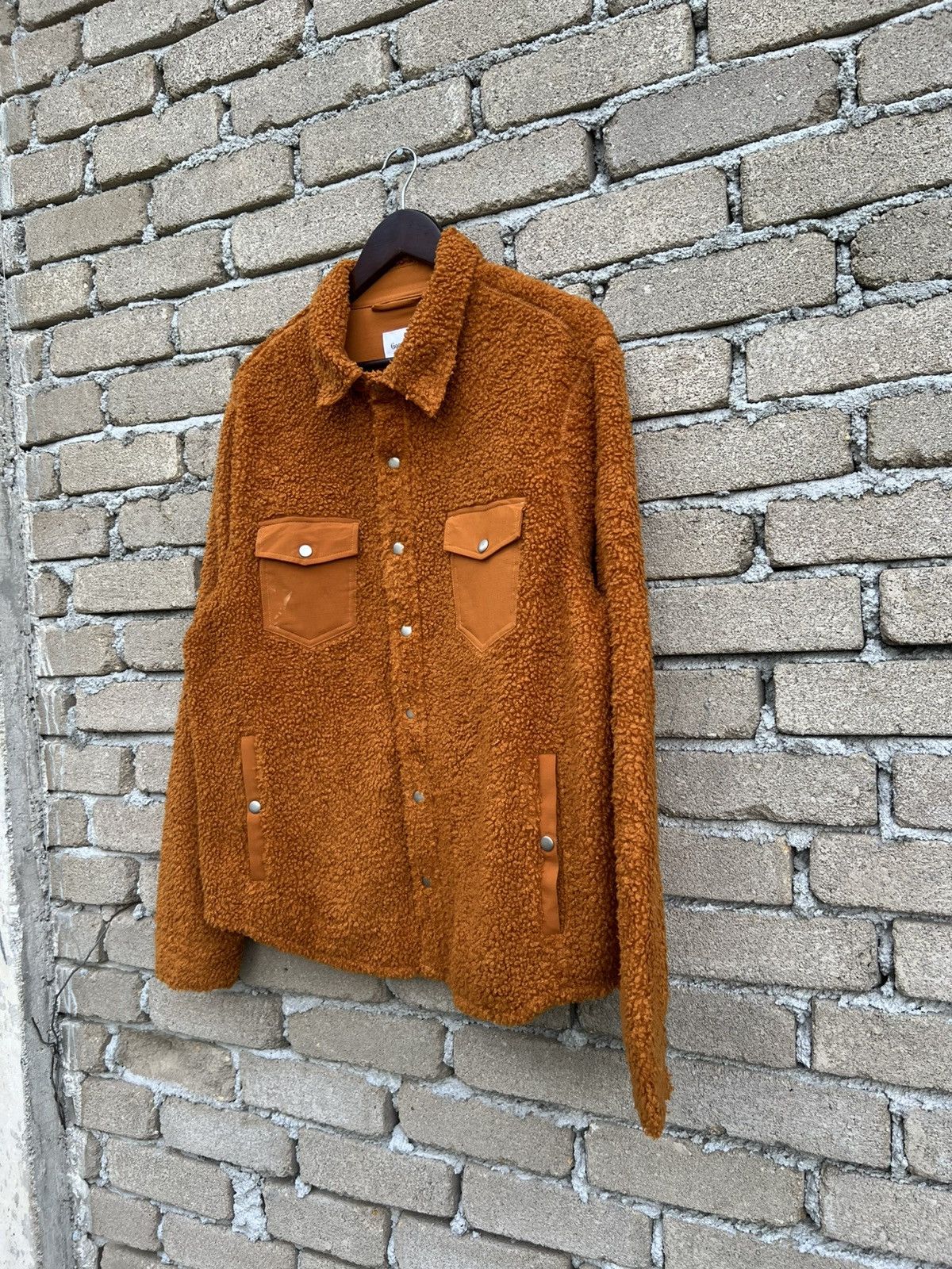 Japanese Brand Goodfellow & Co Men Sherpa Shirt Jacket Size US L / EU 52-54 / 3 - 4 Thumbnail