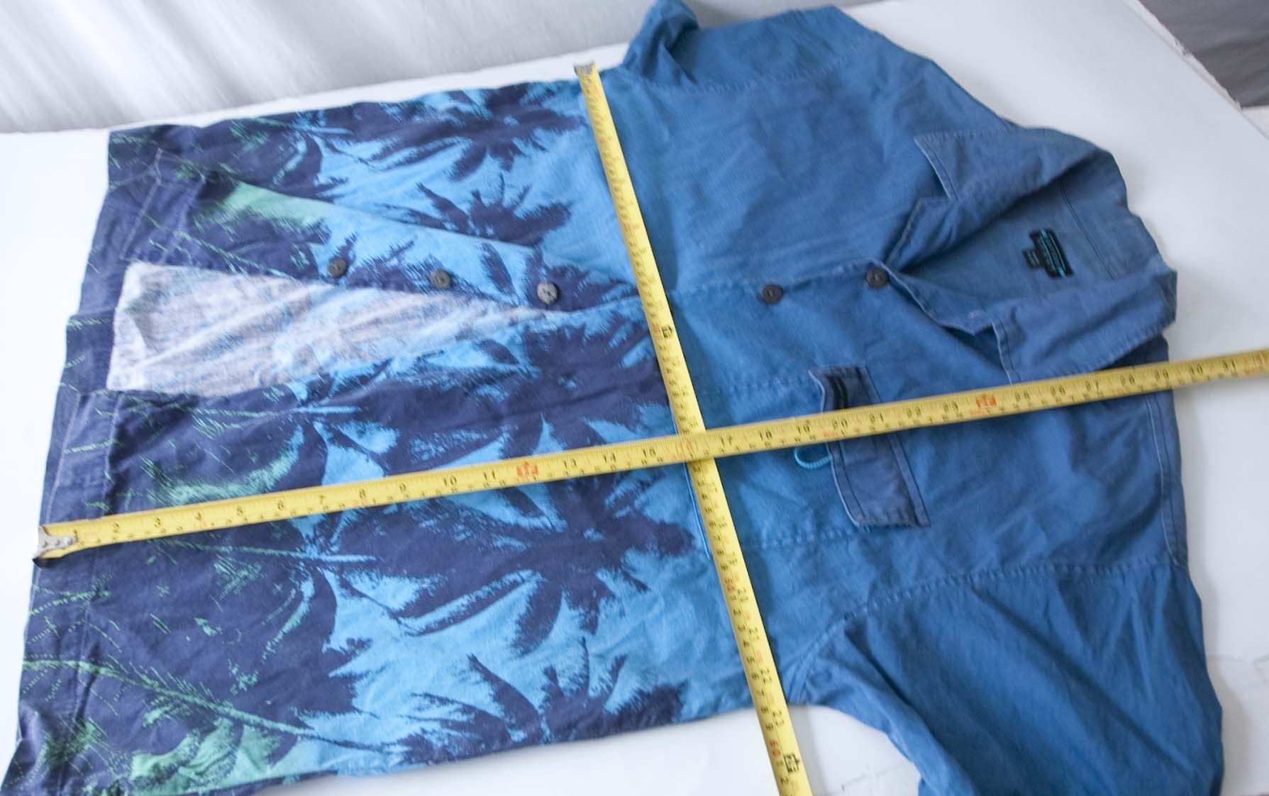 Jantzen Jantzen Sport Hawaiian Shirt Short Sleeve Palm Trees Size M Size US M / EU 48-50 / 2 - 5 Thumbnail